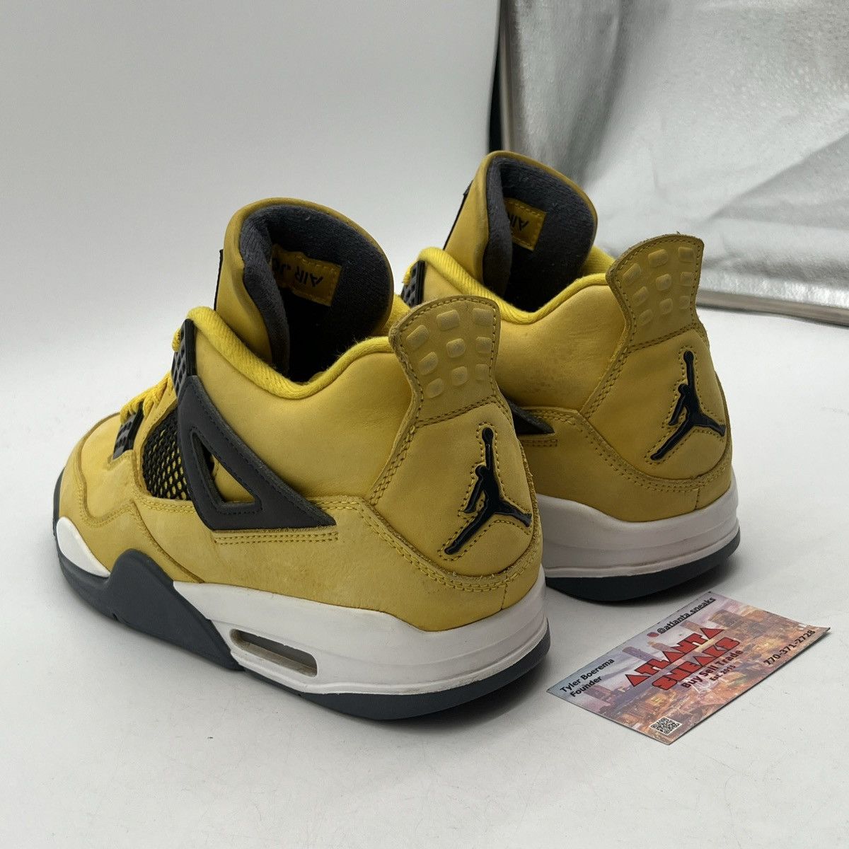 Jordan Brand Air Jordan 4 Lightning Size US 8.5 / EU 41-42 - 4 Thumbnail