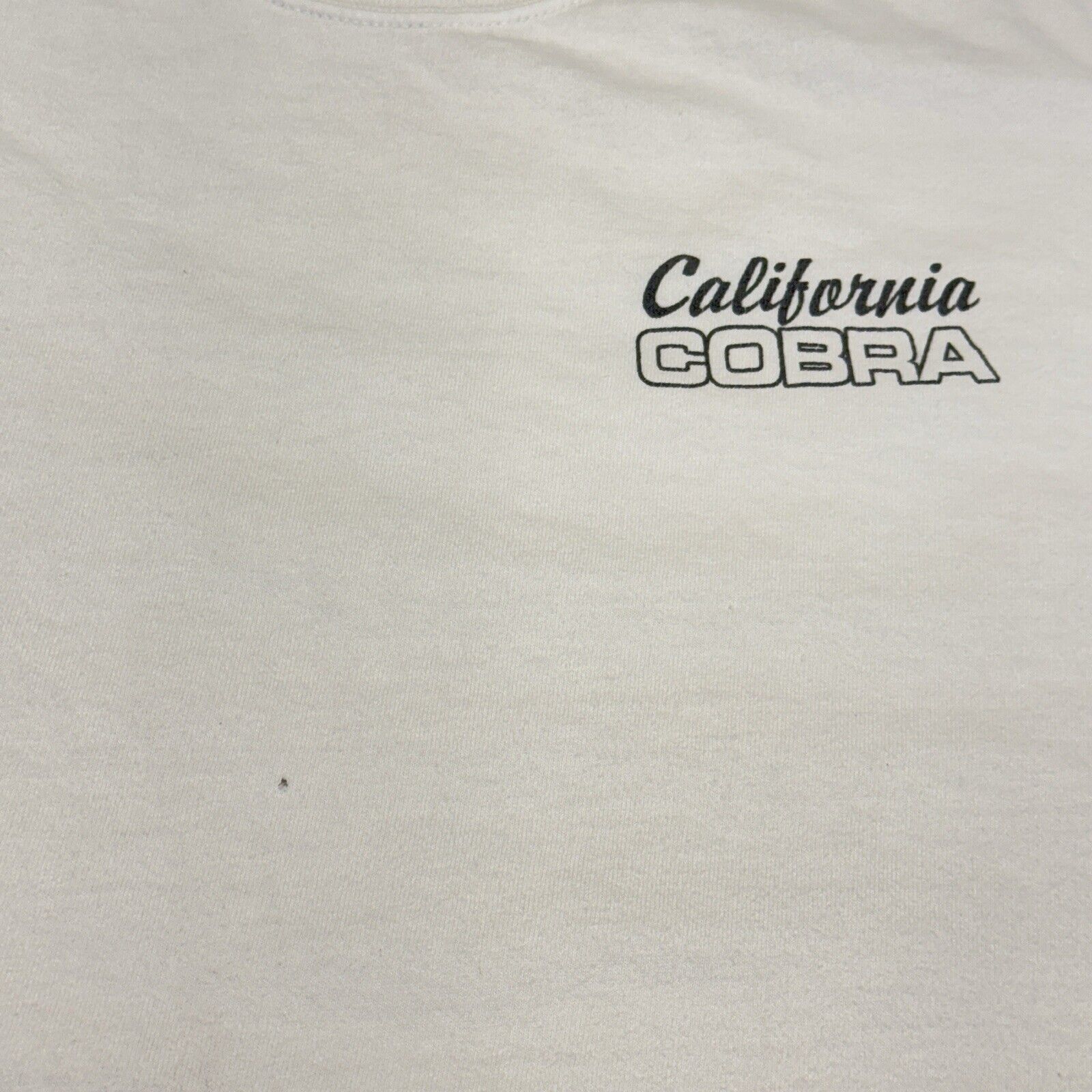 Vintage Vintage California Cobra Car T Shirt Mens XL White Short Sle Size US XL / EU 56 / 4 - 6 Thumbnail