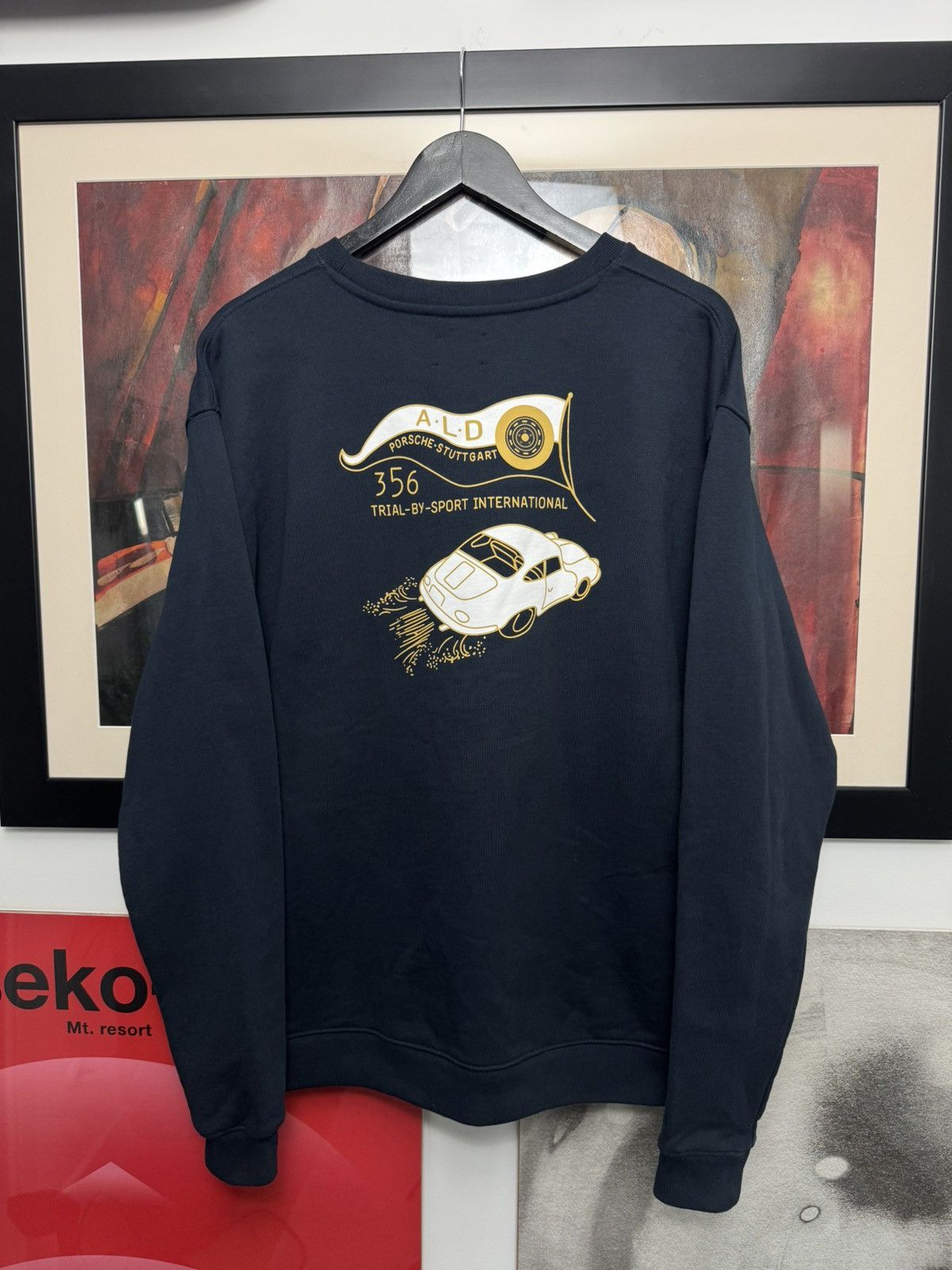 Aime Leon Dore Aime Leon Dore Porsche 356 Crewneck Sweatshirt Rare Collab Size US L / EU 52-54 / 3 - 1 Thumbnail