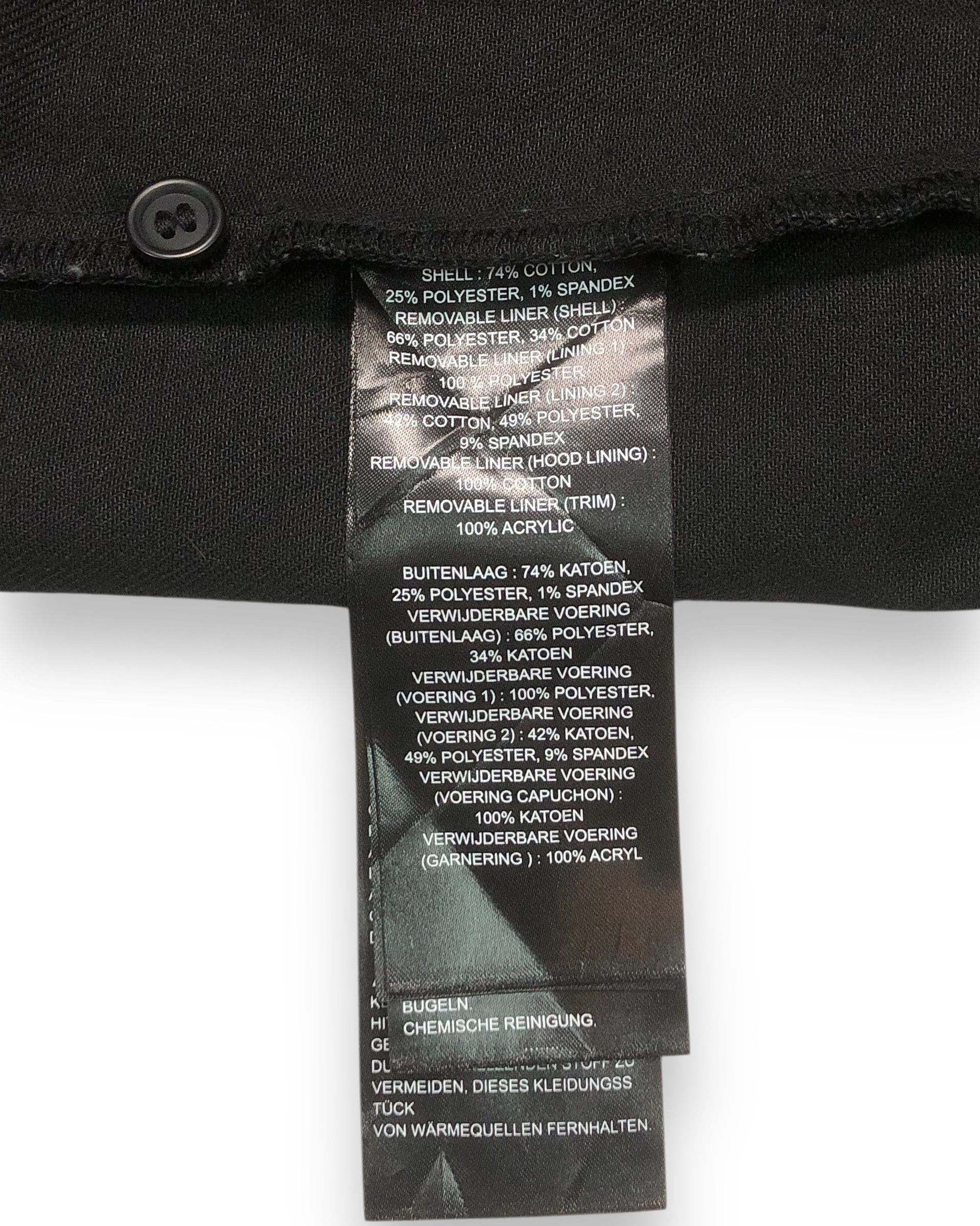 Harley Davidson Modern Harley Davidson Black Coated Denim Vest Size US M / EU 48-50 / 2 - 8 Thumbnail
