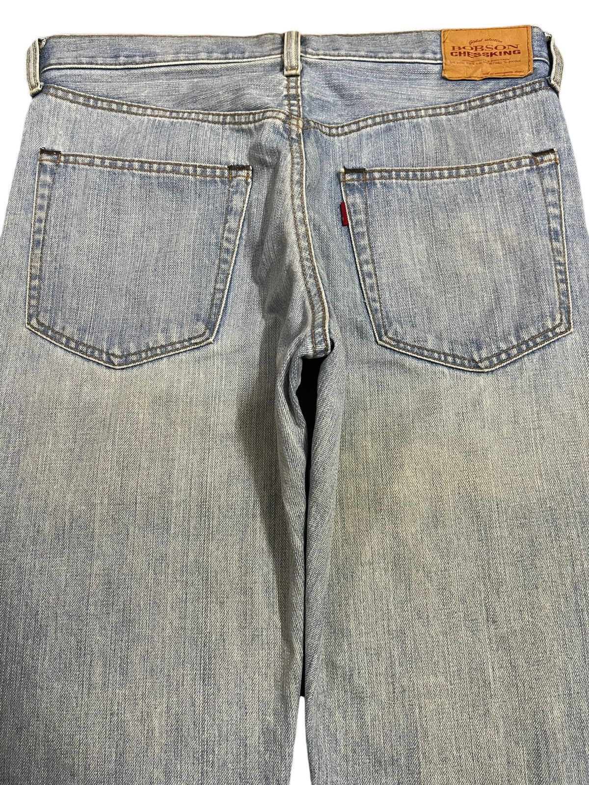 Japanese Brand Vintage Japanese Brand Blue Mud Wash Style Loose Jeans Size US 33 - 5 Thumbnail
