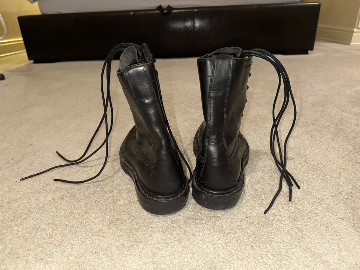 Burberry Burberry Zip And Lace Up Leather Combat Boots Size US 8.5 / EU 41-42 - 7 Thumbnail