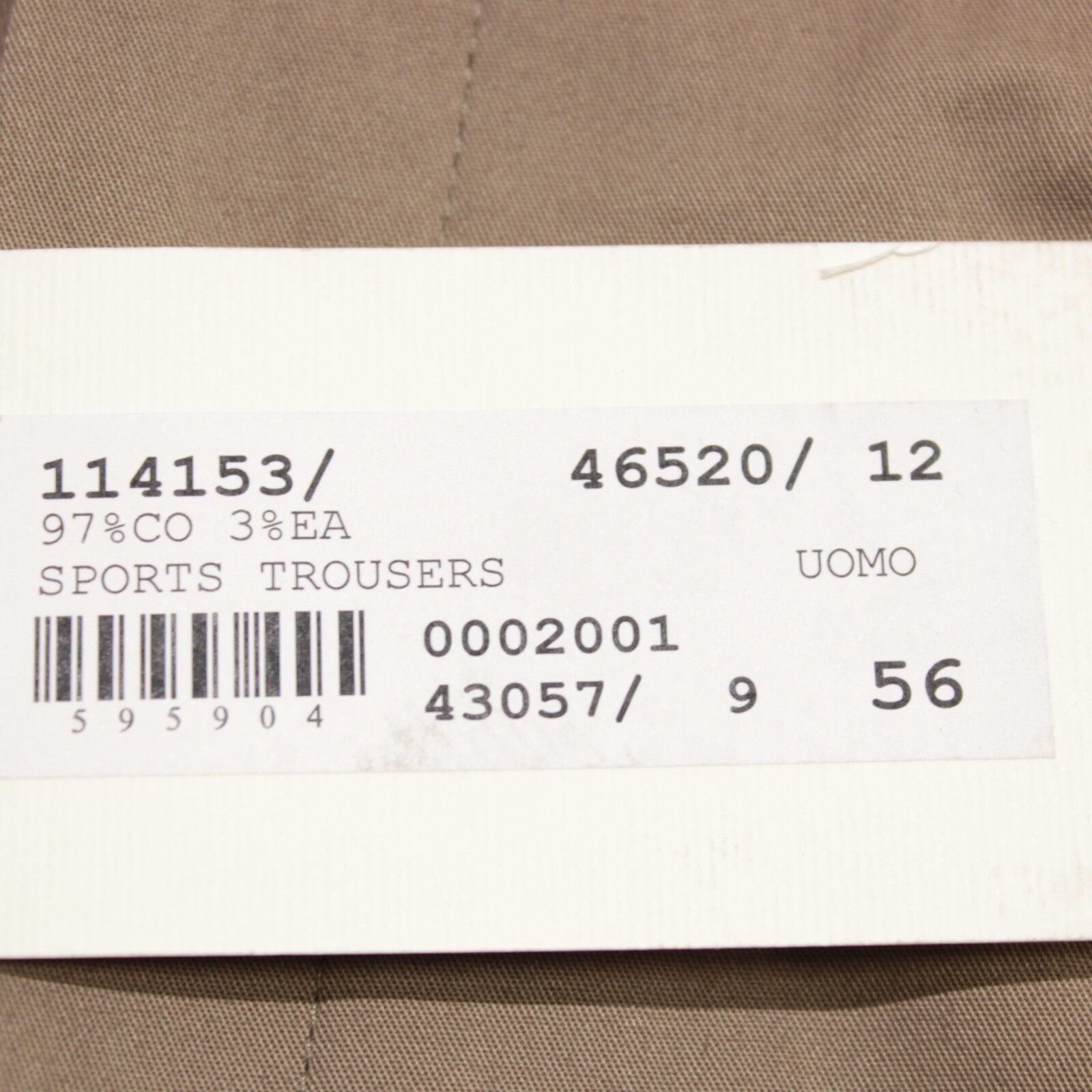 Luciano Barbera Luciano Barbera New with tags Chino Size 40 US In Beige Size US 40 / EU 56 - 4 Thumbnail