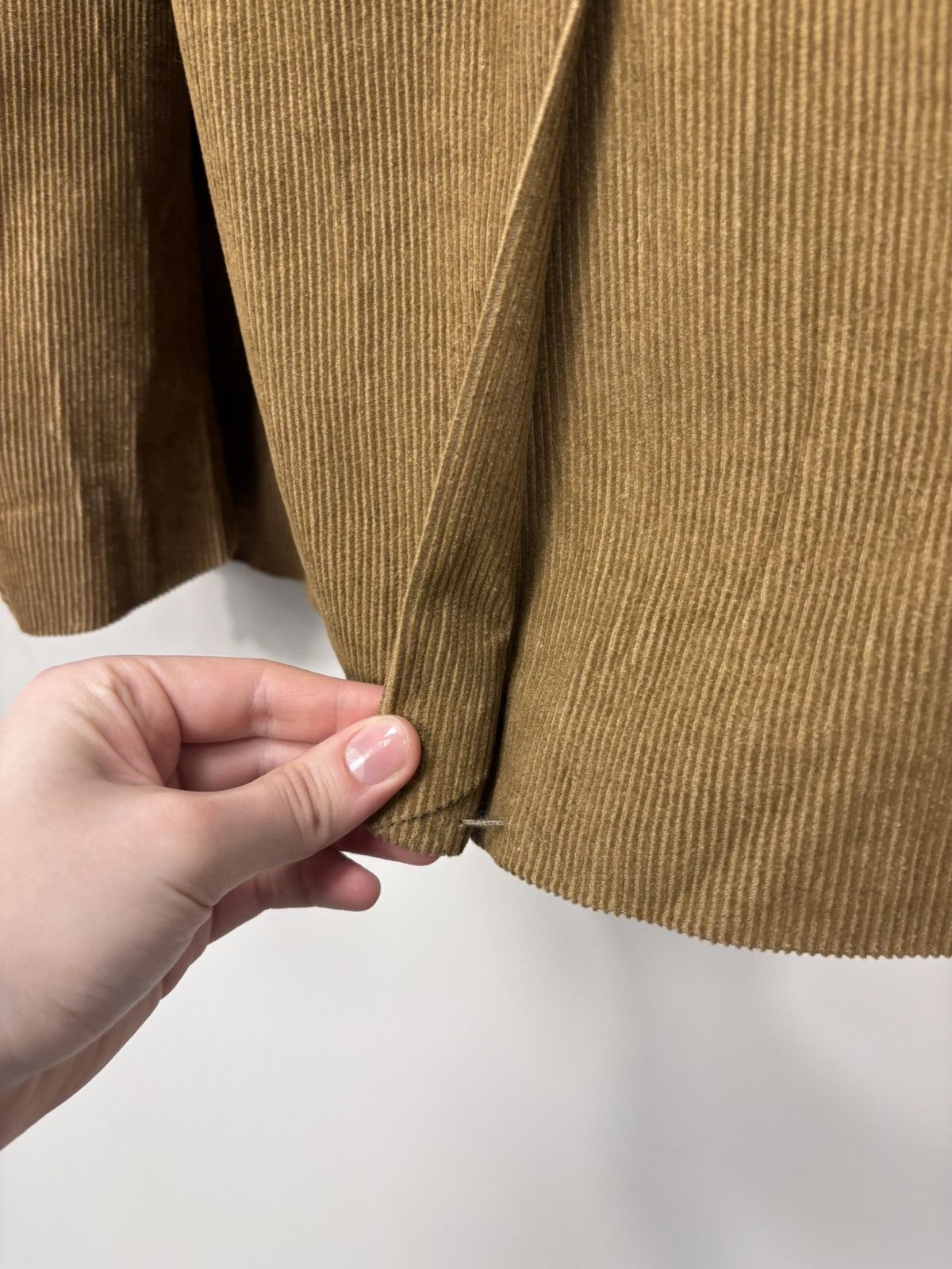Harris Tweed Sterling 1958 Men’s Corduroy Blazer Jacket Sport Coat Size 40R - 21 Thumbnail
