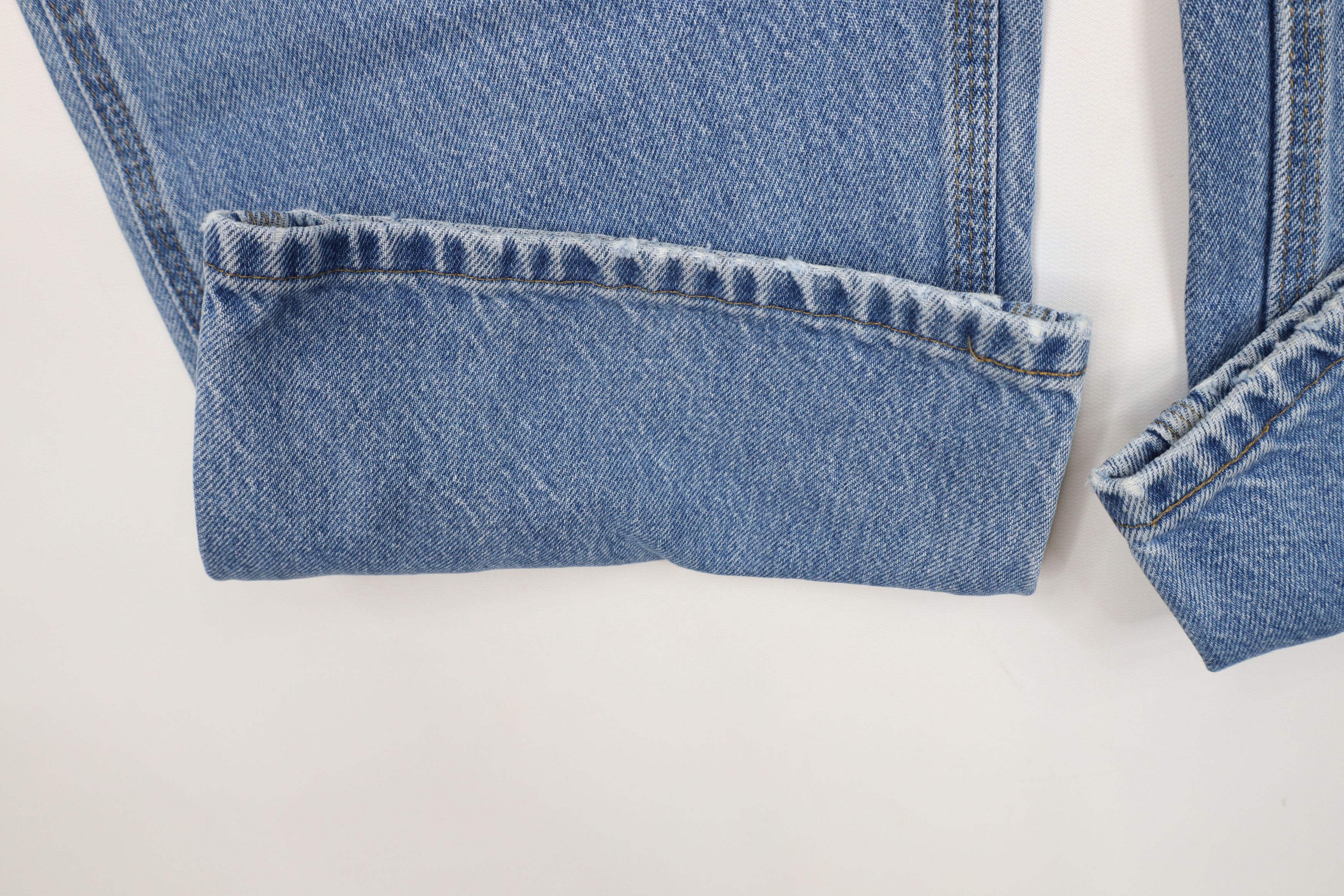 Carhartt Vintage Y2K Carhartt Spell Out Wide Leg Dungaree Denim Jeans Size US 38 / EU 54 - 6 Thumbnail