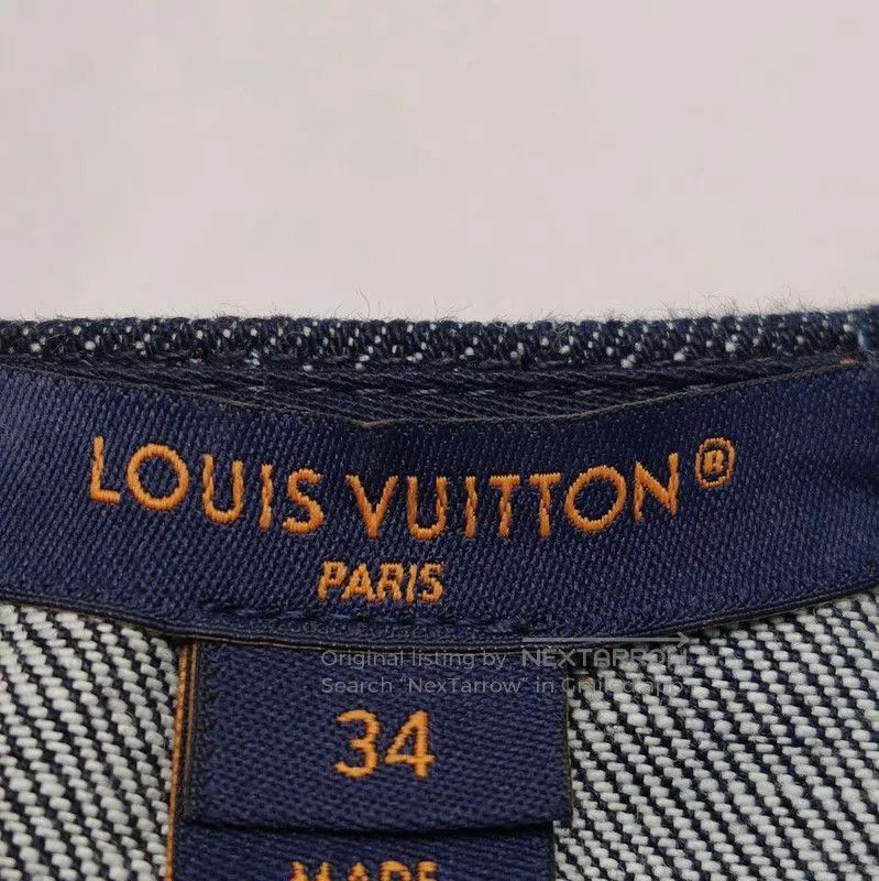 Louis Vuitton Louis Vuitton Denim Button-Down Vest for Summer. Size US S / EU 44-46 / 1 - 4 Thumbnail