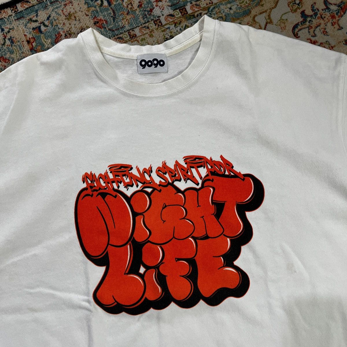 Japanese Brand 9090 night life grafiti tshirt Size US XL / EU 56 / 4 - 2 Thumbnail