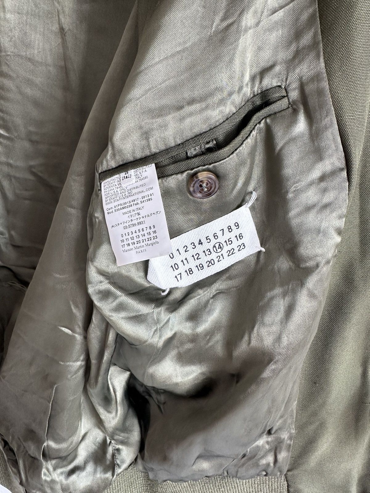 Maison Margiela Maison Martin Margiela Bomber Jacket Mens Size 48 Exclusive Size US M / EU 48-50 / 2 - 10 Thumbnail