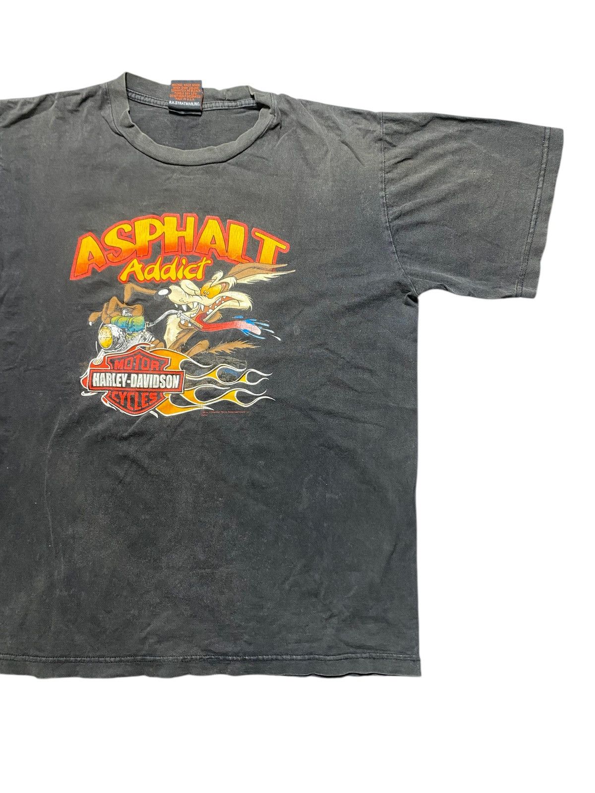 Harley Davidson VINTAGE HARLEY DAVIDSON ASPHALT ADDICT SANTAMARIA CALIFORNIA Size US L / EU 52-54 / 3 - 4 Thumbnail