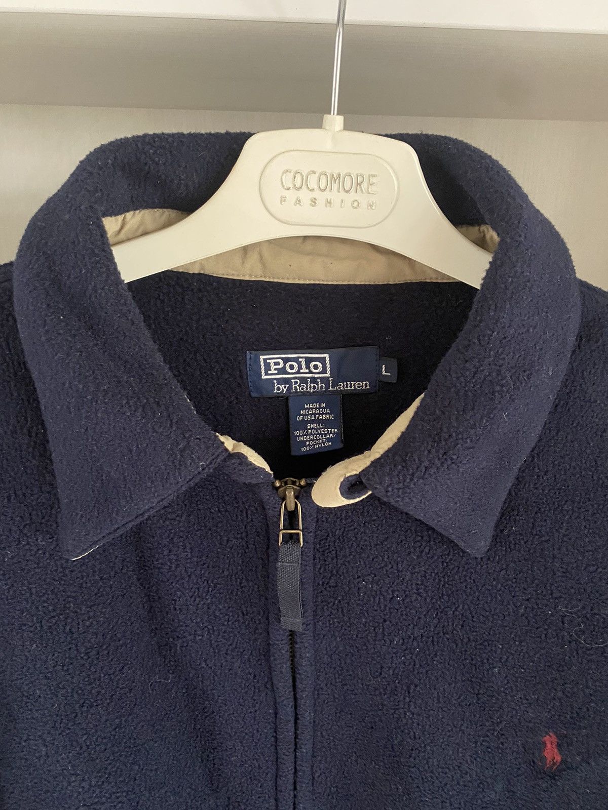 Polo Ralph Lauren 00s Polo Ralph Lauren Fleece Jacket Vintage Teddy Size US L / EU 52-54 / 3 - 5 Thumbnail