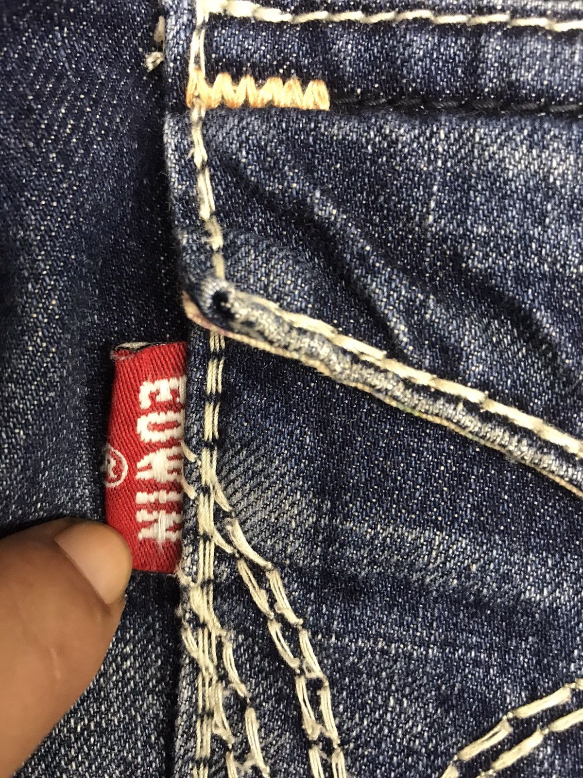 Edwin Bootcut🔥EDWIN 503 Low Rise Bootcut Jeans F22 Size US 28 / EU 44 - 18 Thumbnail