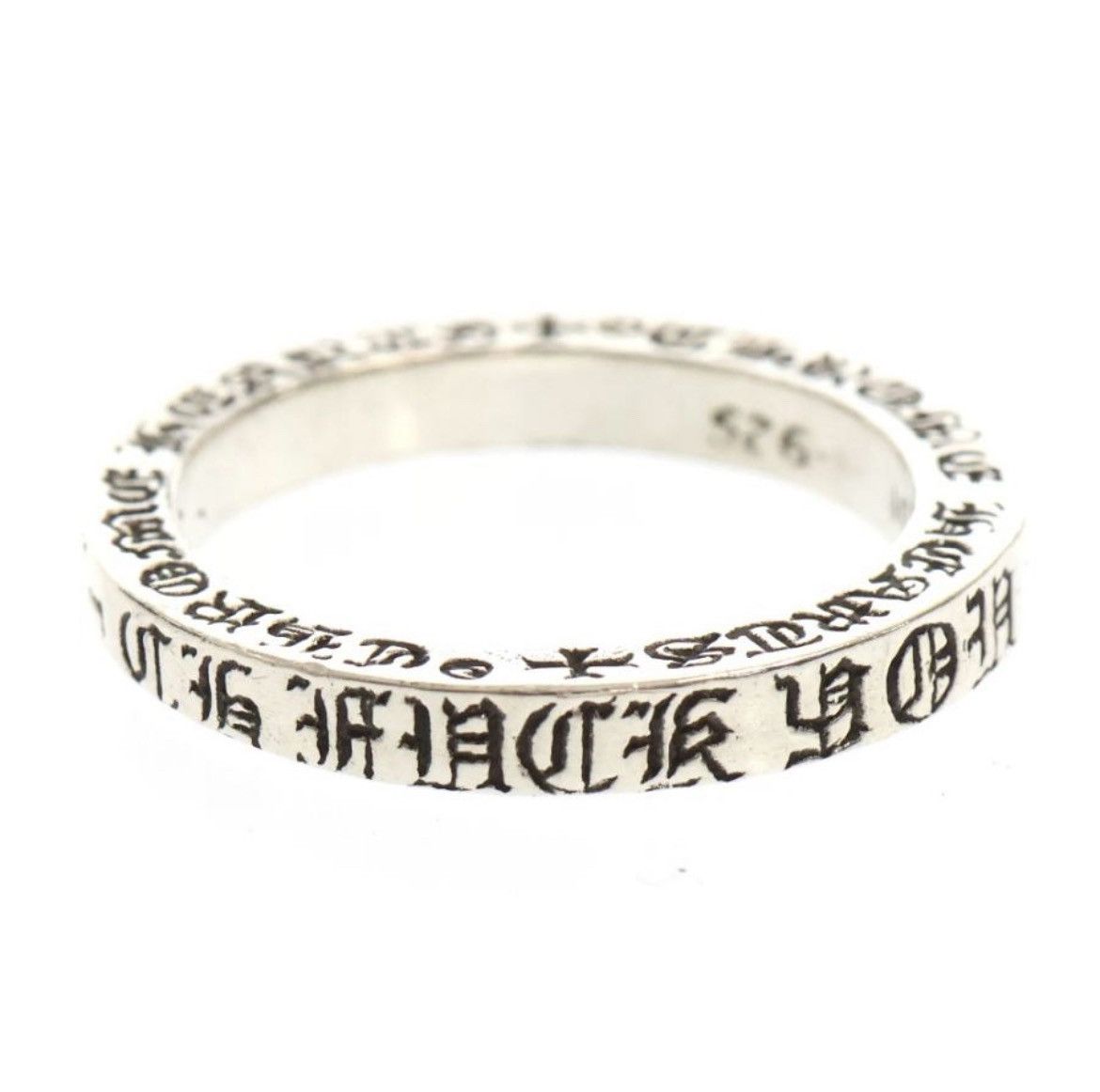 Chrome Hearts Chrome Hearts 3mm Fuck You Spacer Ring Size ONE SIZE - 1 Thumbnail