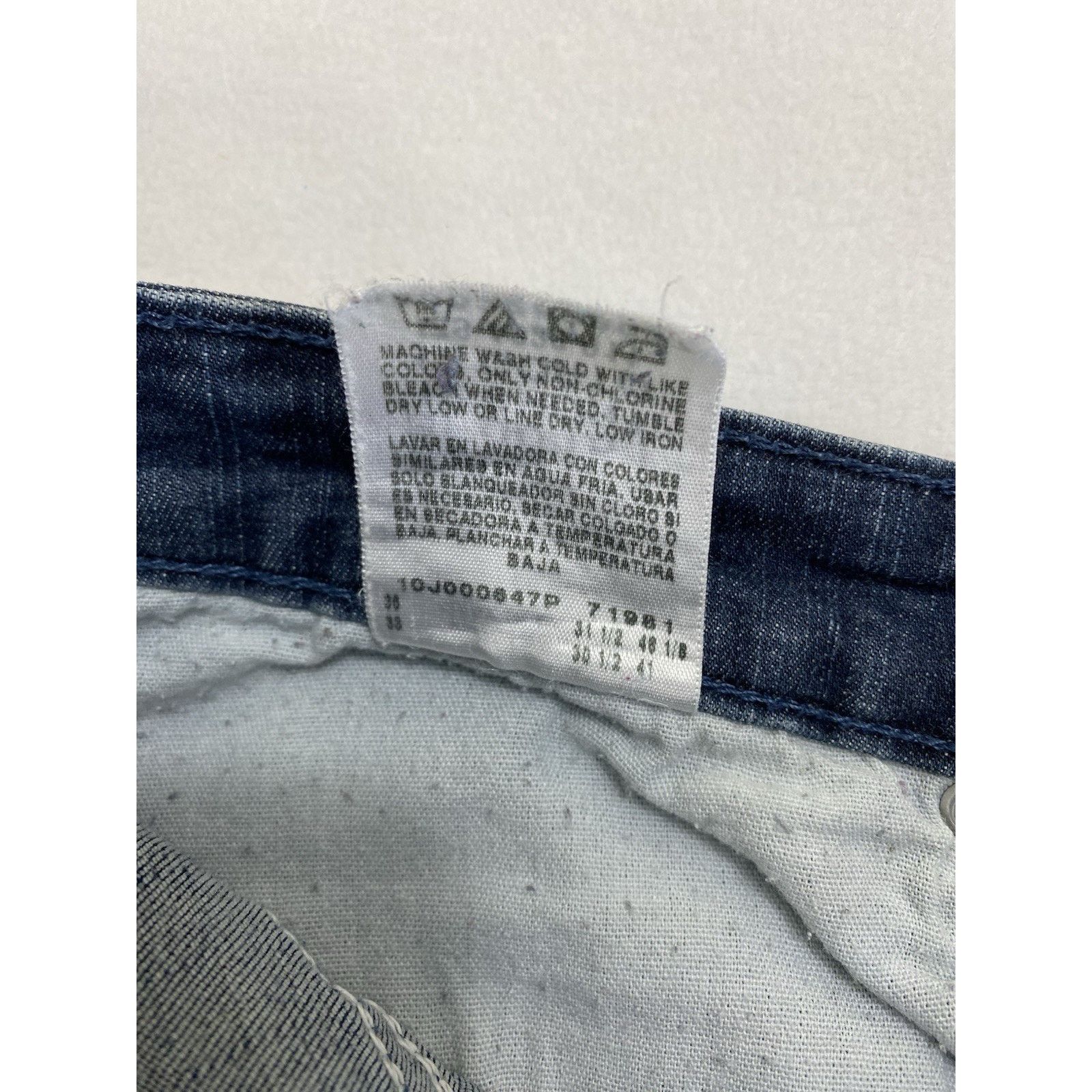 Lee Lee Jeans Women's Blue Bootcut 12 Short Flare Stretch Denim Size 32" / US 10 / IT 46 - 8 Thumbnail