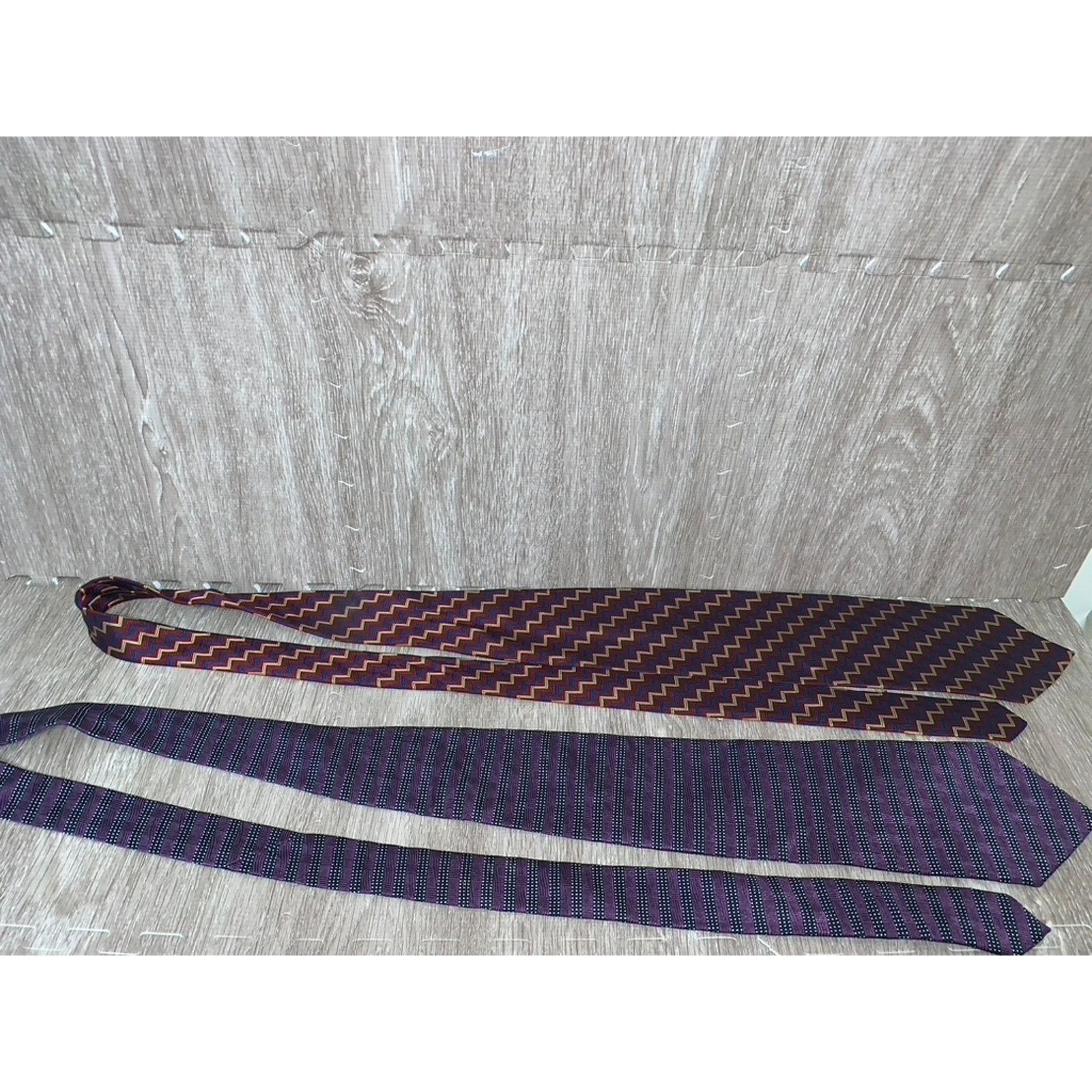 Jos. A. Bank Lot of 5 Vintage Jos. A Bank Corporate Collection Men's Ties Size ONE SIZE - 9 Thumbnail