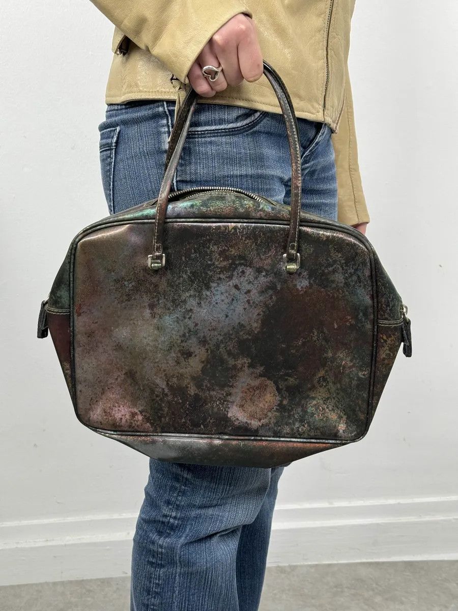 Jean Paul Gaultier 1995 Jean Paul Gaultier Cyber Earth Evolution Handle Bag Size ONE SIZE - 2 Thumbnail