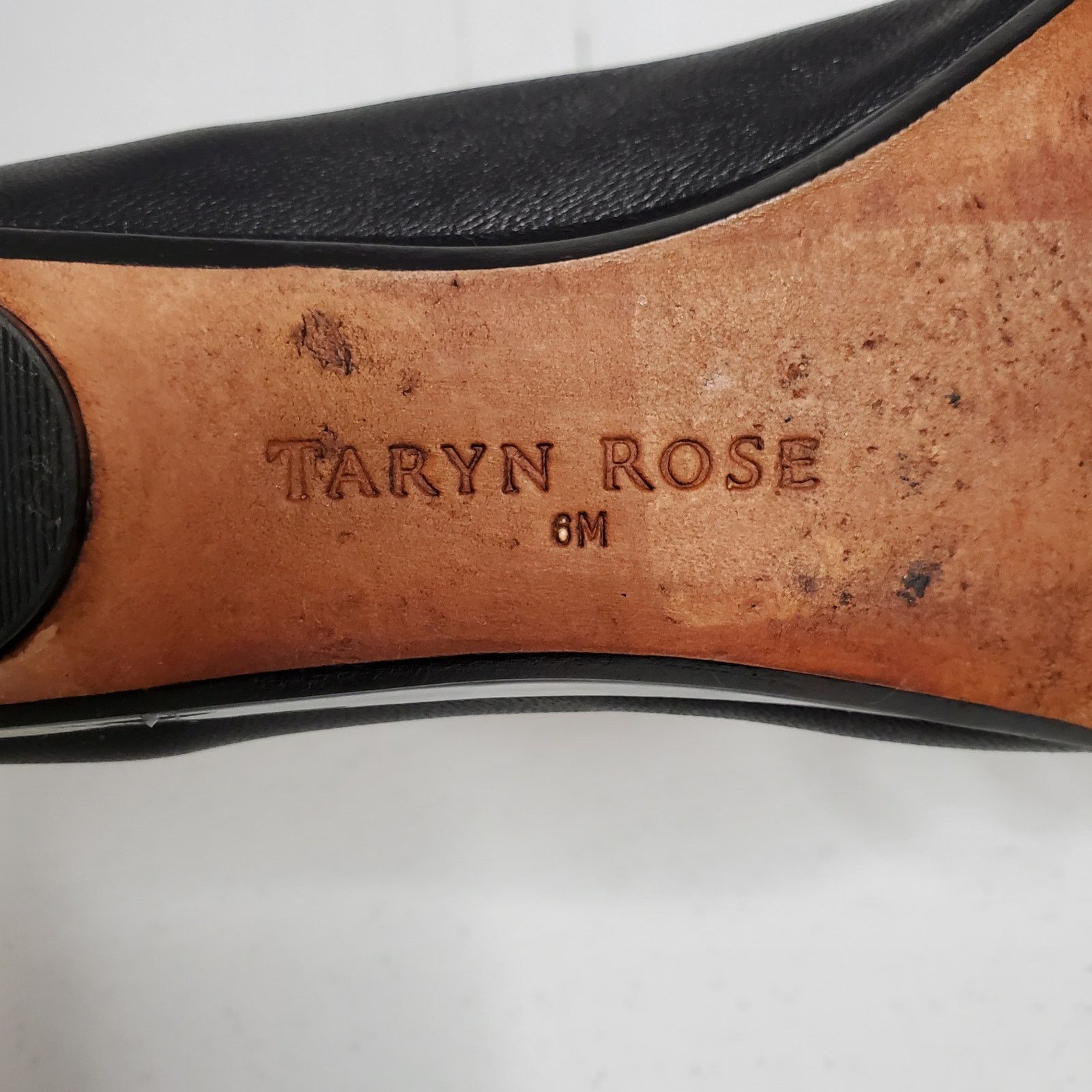 Other Taryn Rose Paola Soft Leather Cap Toe Ballerina Pumps 6 Size US 6 / IT 36 - 8 Thumbnail