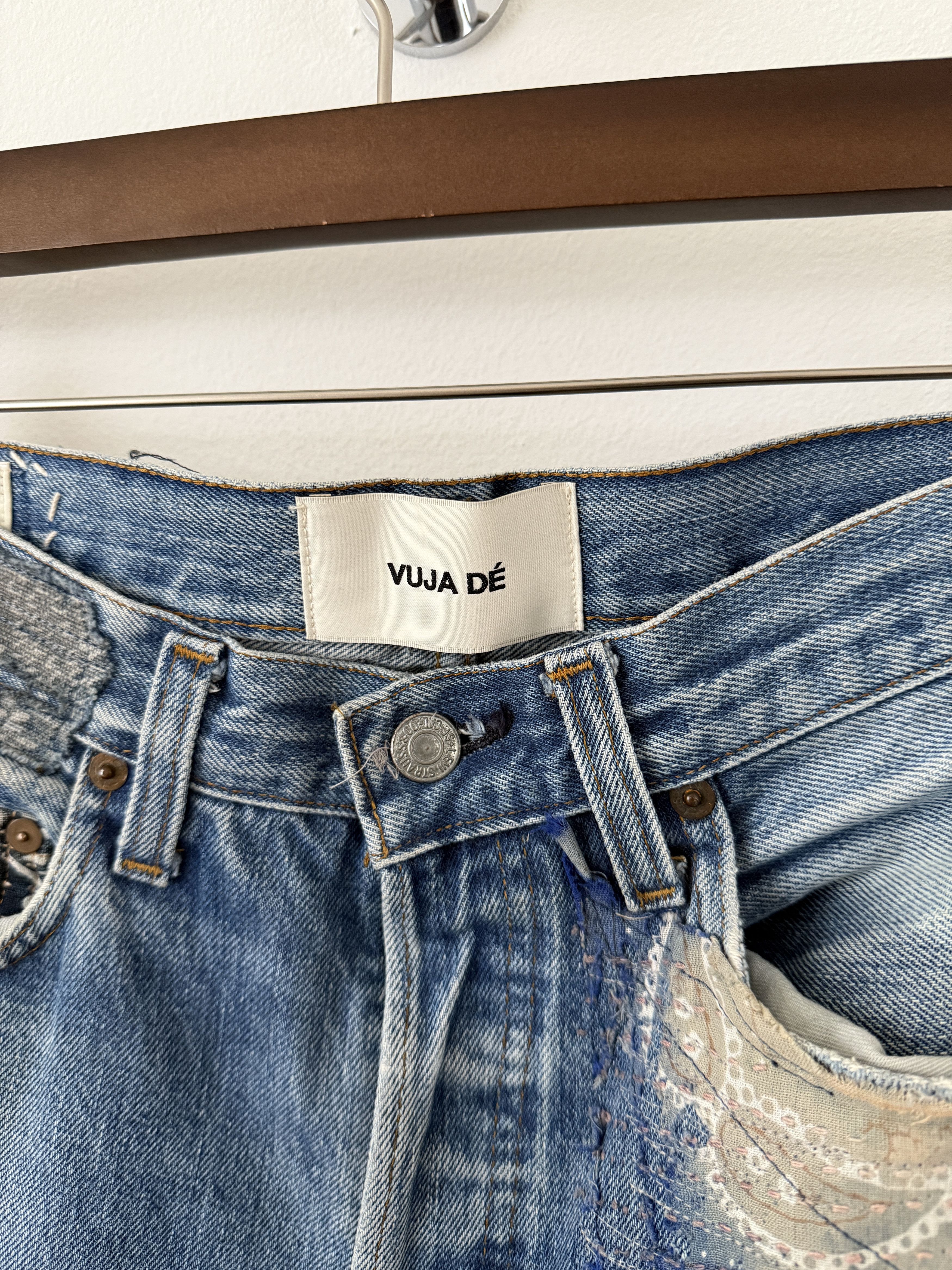 Proleta Re Art × Vuja De "Glitch" Boro Denim Size US 30 / EU 46 - 6 Thumbnail