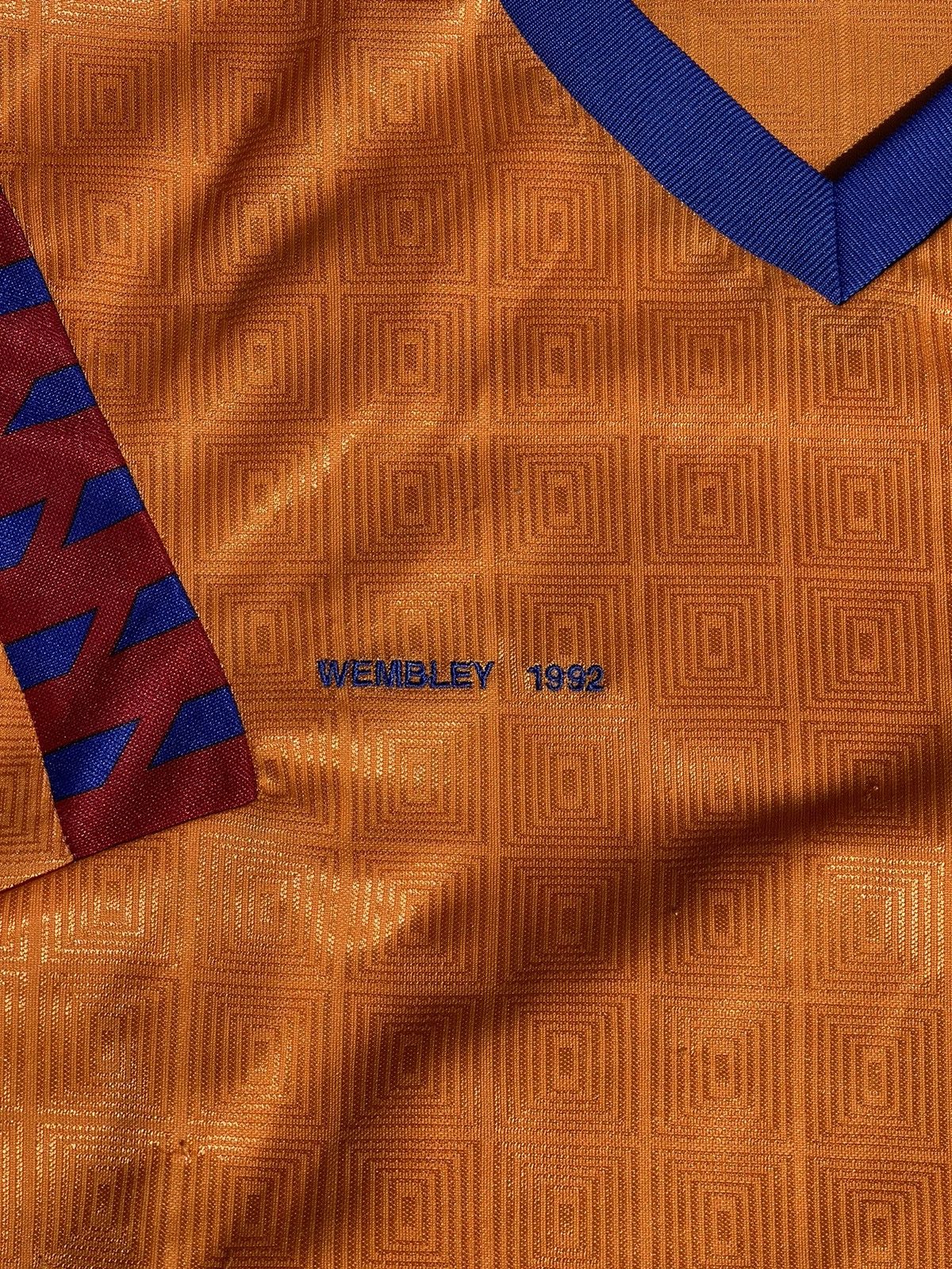 Other 1992 Barcelona Vintage rare soccer jersey Wembley Size US L / EU 52-54 / 3 - 5 Thumbnail