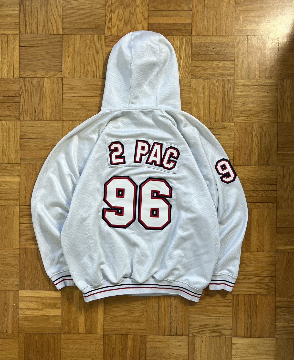 Other Very Rare Hoodie 2 PAC Westside 96 Vintage 90’s Hip Hop Rap Size US L / EU 52-54 / 3 - 2 Thumbnail