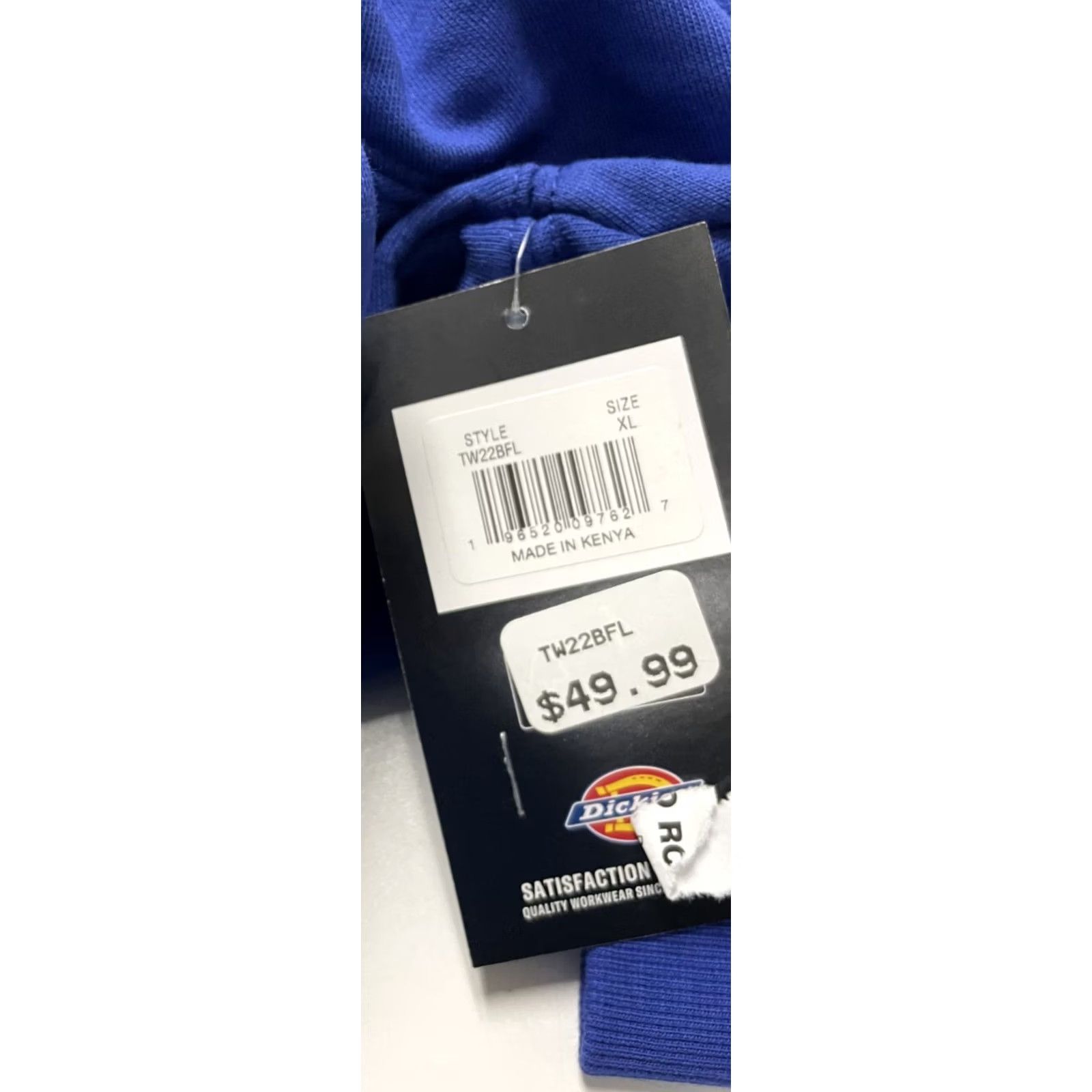 Dickies DICKIES Pullover Fleece Hoodie REGULAR XL BLUE Men Size US XL / EU 56 / 4 - 6 Thumbnail