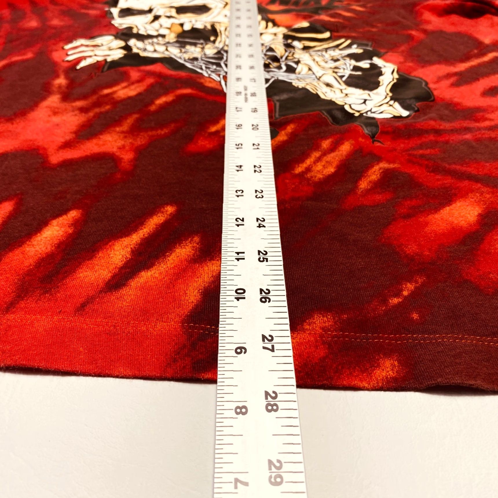 Nike Nike Sportswear Frenzy Shirt Mens XL Red Tie-Dye Skeleton DR9763 891 7595 Size US XL / EU 56 / 4 - 5 Thumbnail