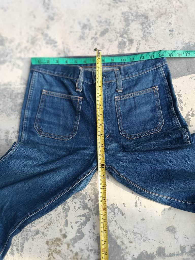 Big John × Japanese Brand Vintage big John boot cut flare denim Size US 29 - 9 Thumbnail