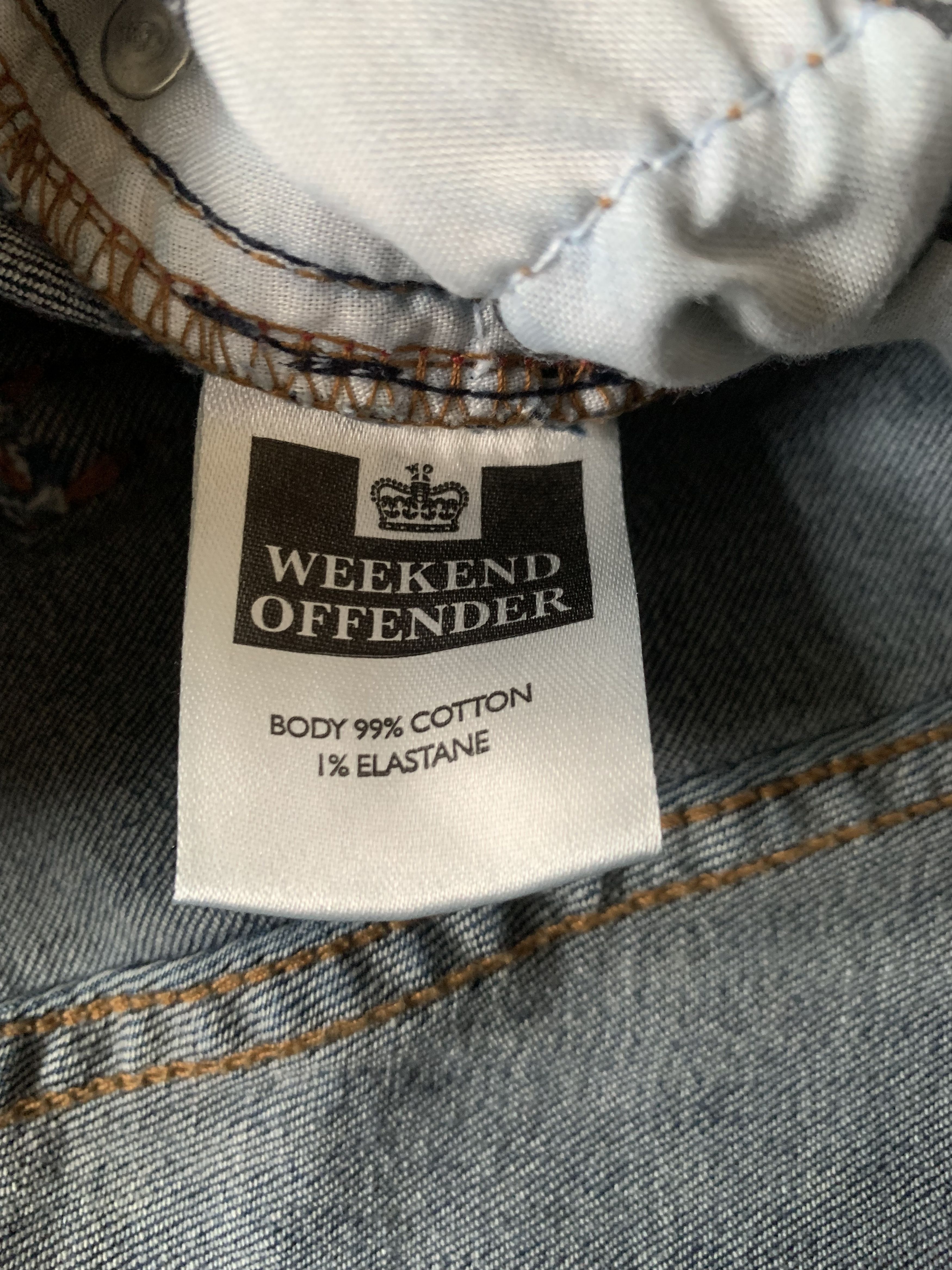 Weekend Offender Weekend Offender Vintage Blue Jeans Size US 36 / EU 52 - 8 Thumbnail