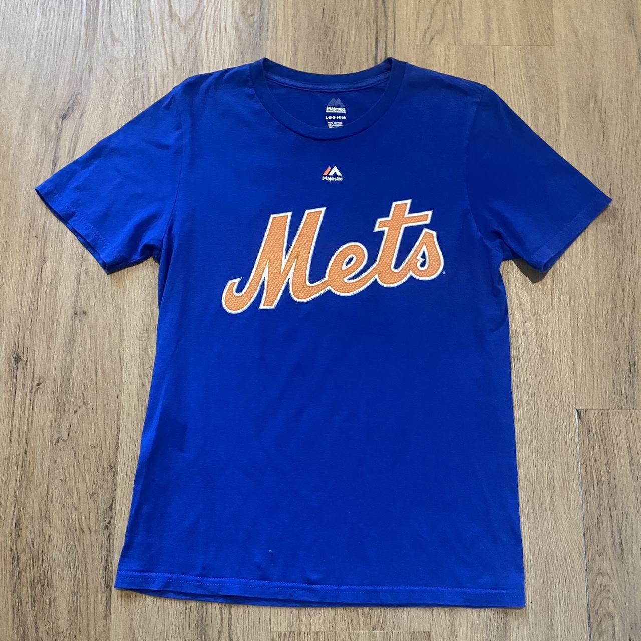Majestic Blue and orange vintage Mets tee sports Syndergaard Size US S / EU 44-46 / 1 - 1 Thumbnail