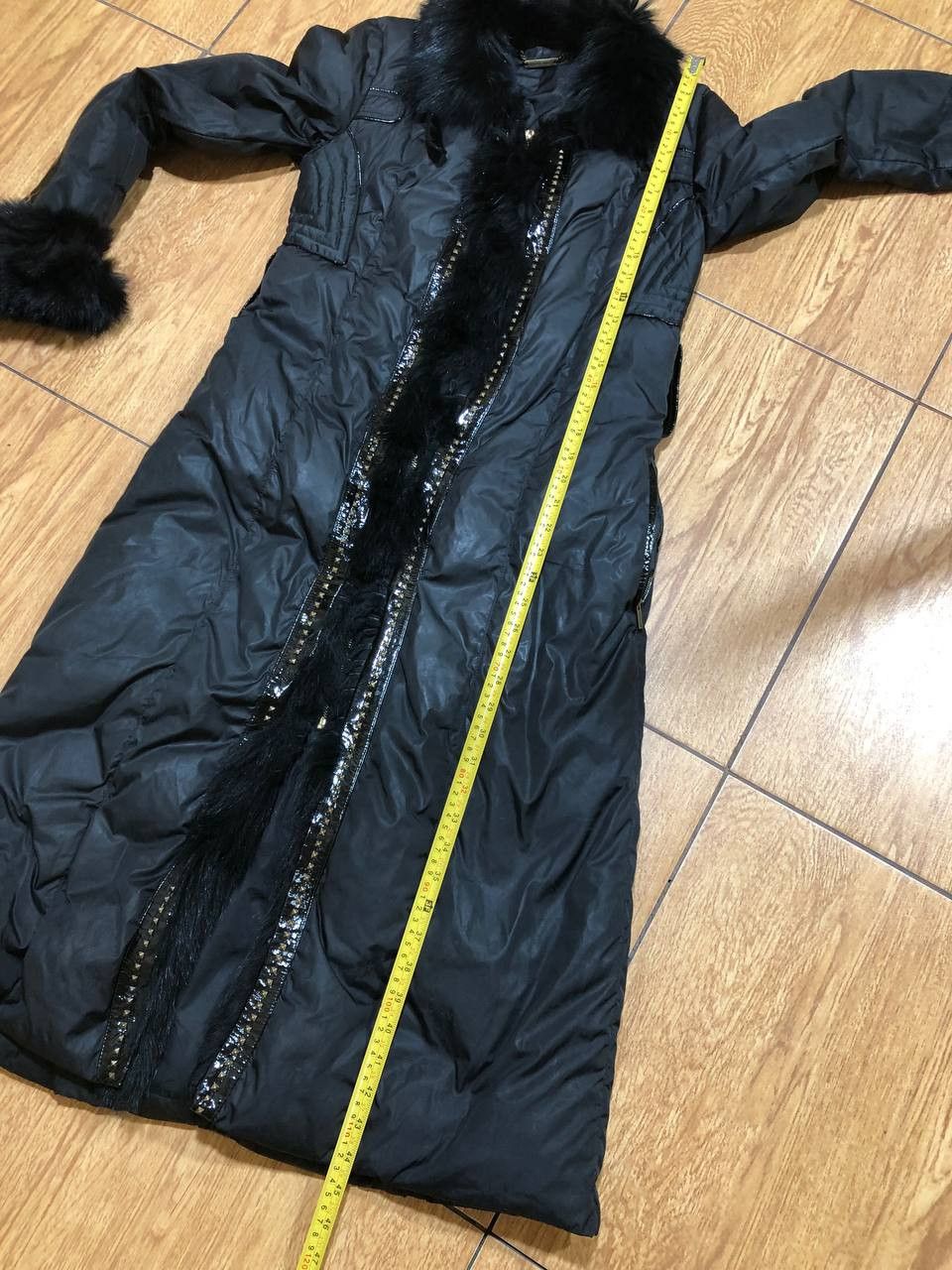 Roberto Cavalli ROBERTO CAVALLI Black Belted Long Nylon Coat Size XS / US 0-2 / IT 36-38 - 20 Thumbnail