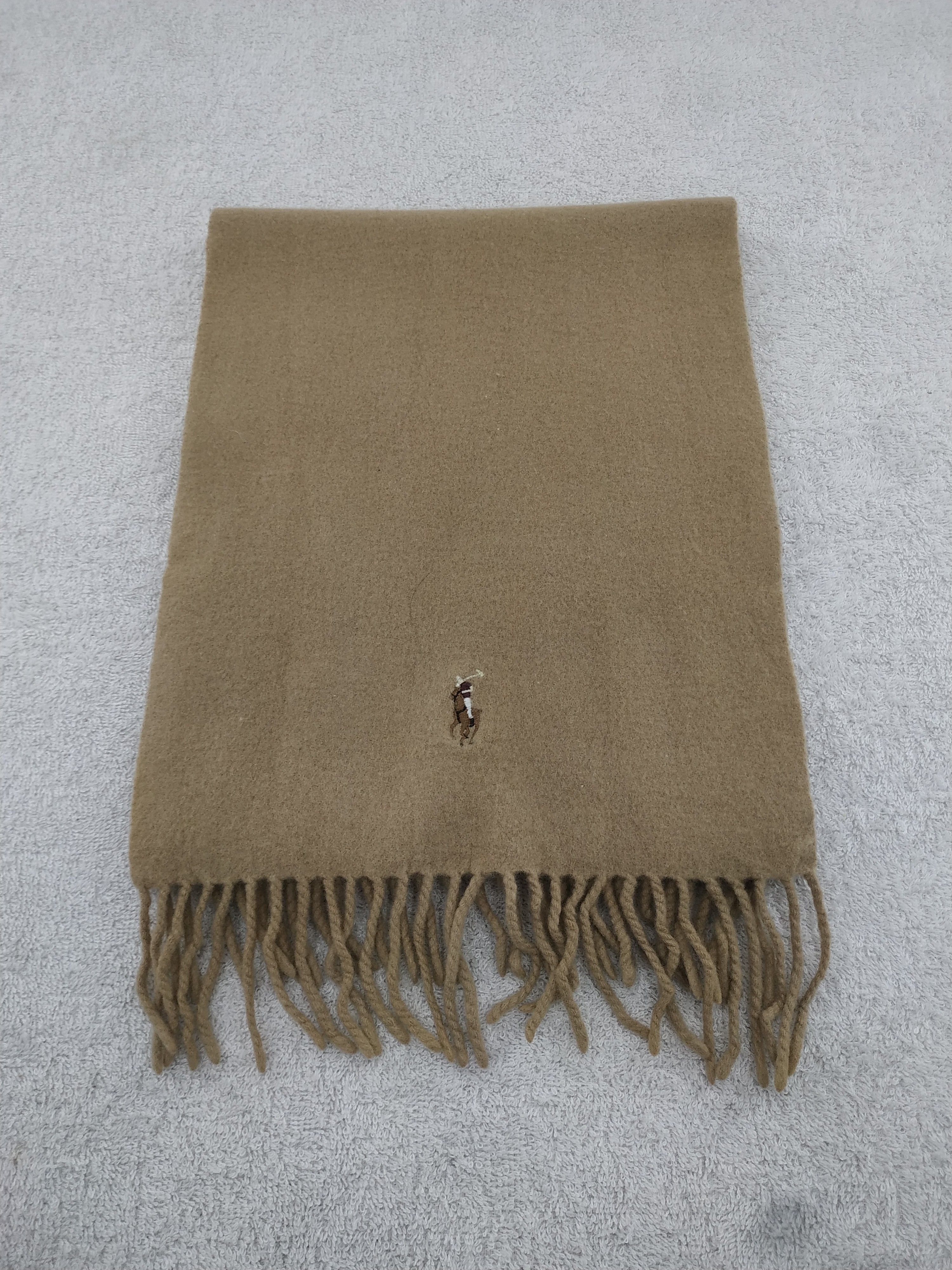 Polo Ralph Lauren Vintage Polo Ralph Lauren Scarf/Muffler/Neckwear MF189 Size ONE SIZE - 1 Thumbnail