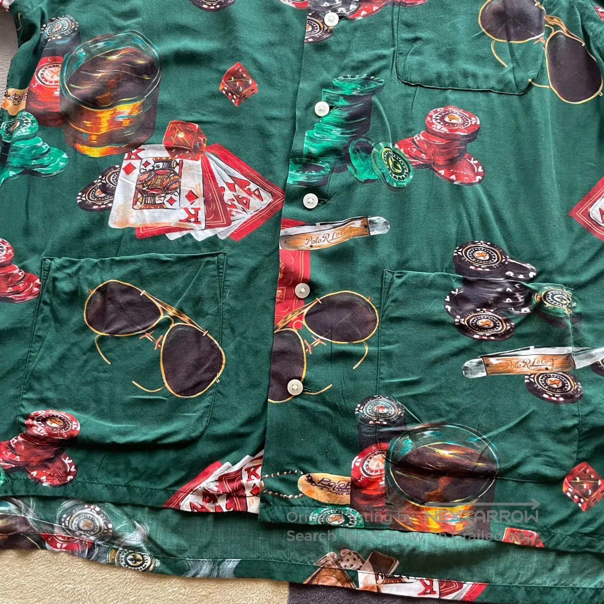 RRL Ralph Lauren Ralph Lauren Hawaiian Shirt. Size US S / EU 44-46 / 1 - 7 Thumbnail