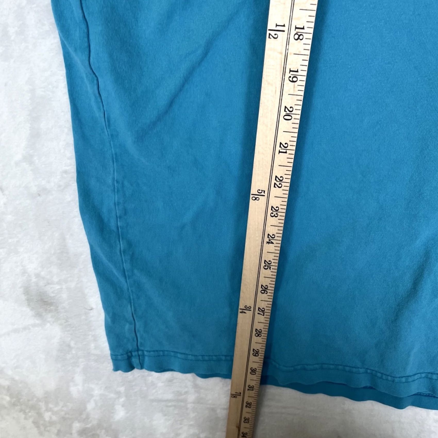 Carhartt VINTAGE Carhartt T-Shirt Pocket Tee 90s K87 Blue XL Tall Men Mens Short Sleeve Crew Neck Shirt Size US XL / EU 56 / 4 - 6 Thumbnail