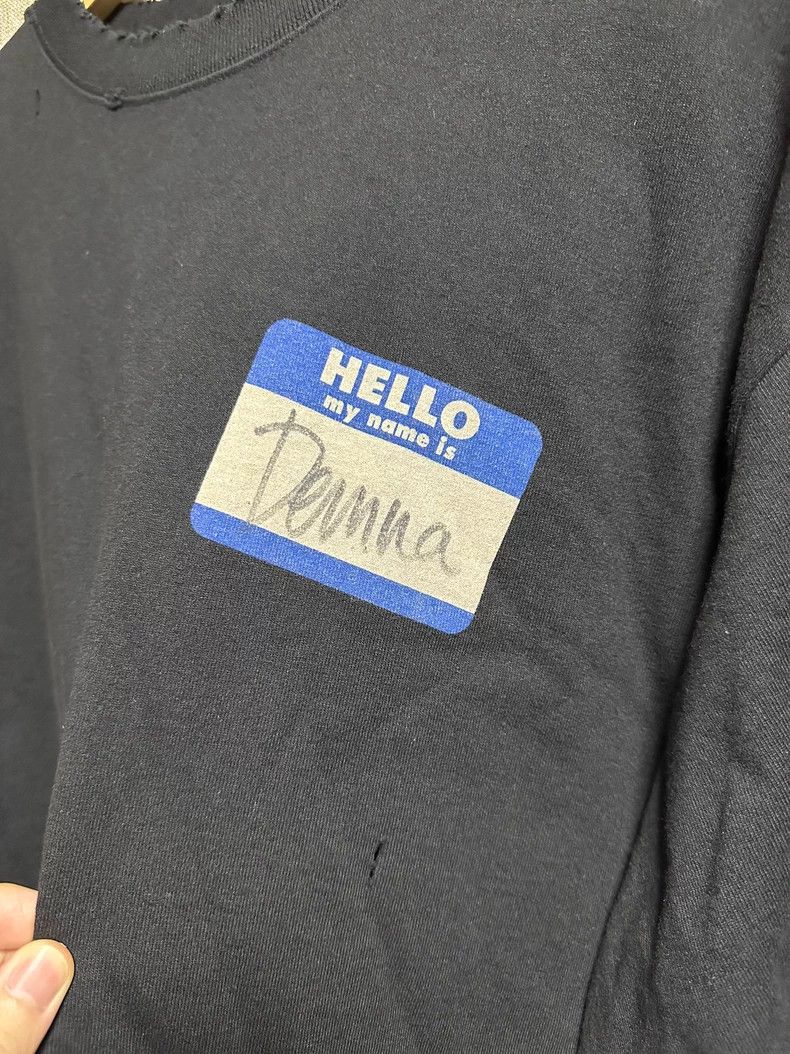 Balenciaga Balenciaga Limited Washed Distressed Long Sleeve T-Shirt Size US S / EU 44-46 / 1 - 2 Thumbnail