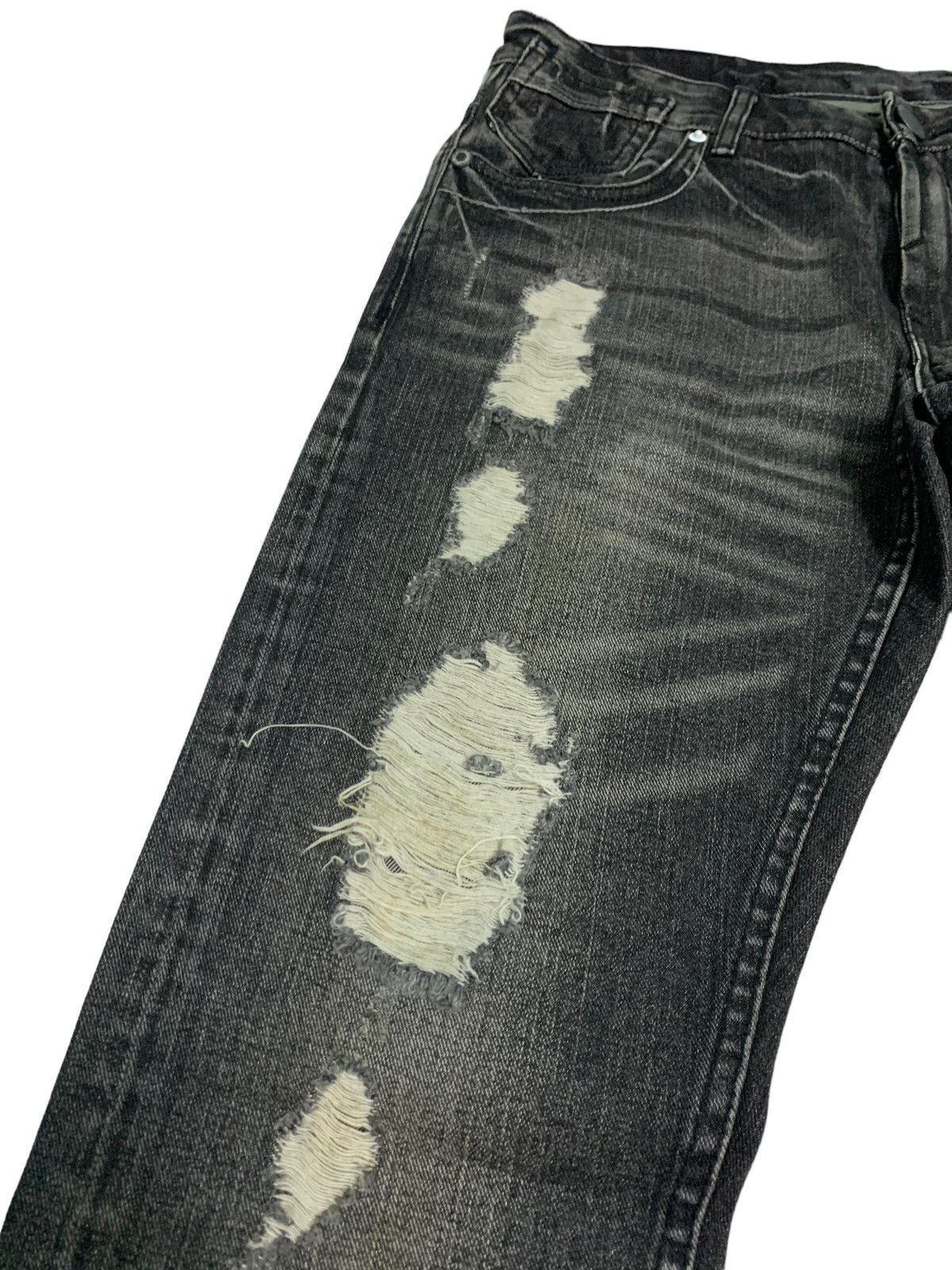 Japanese Brand Vintage Japanese Brand The 80/20 Jeans Distressed Size US 32 / EU 48 - 6 Thumbnail