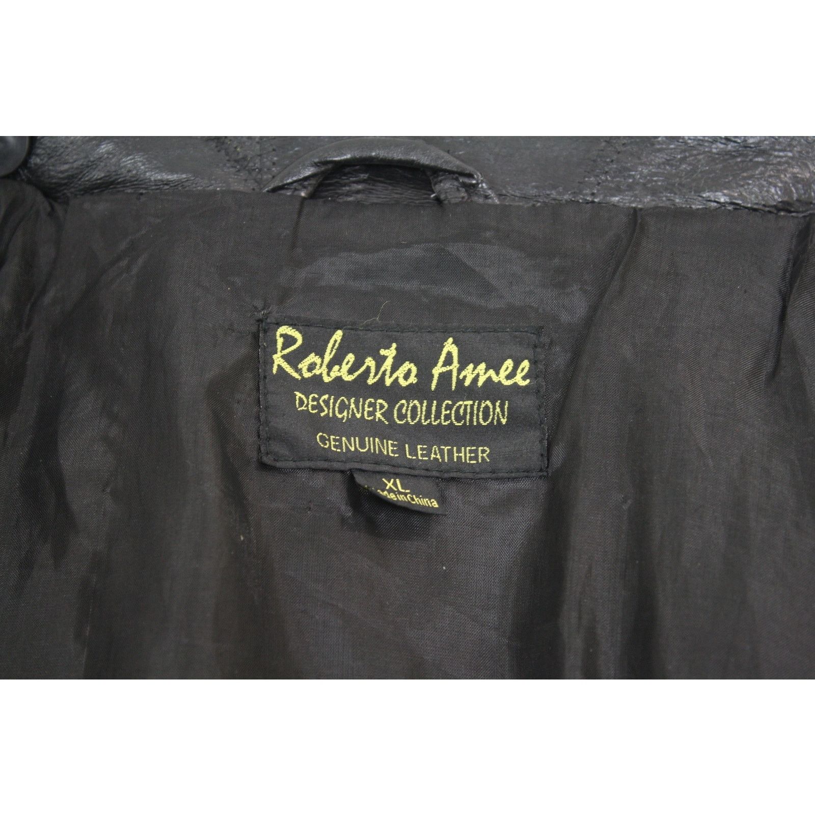 Vintage Vintage 80s Caesars Palace Genuine Leather Patchwork Jacket Size US XL / EU 56 / 4 - 11 Thumbnail