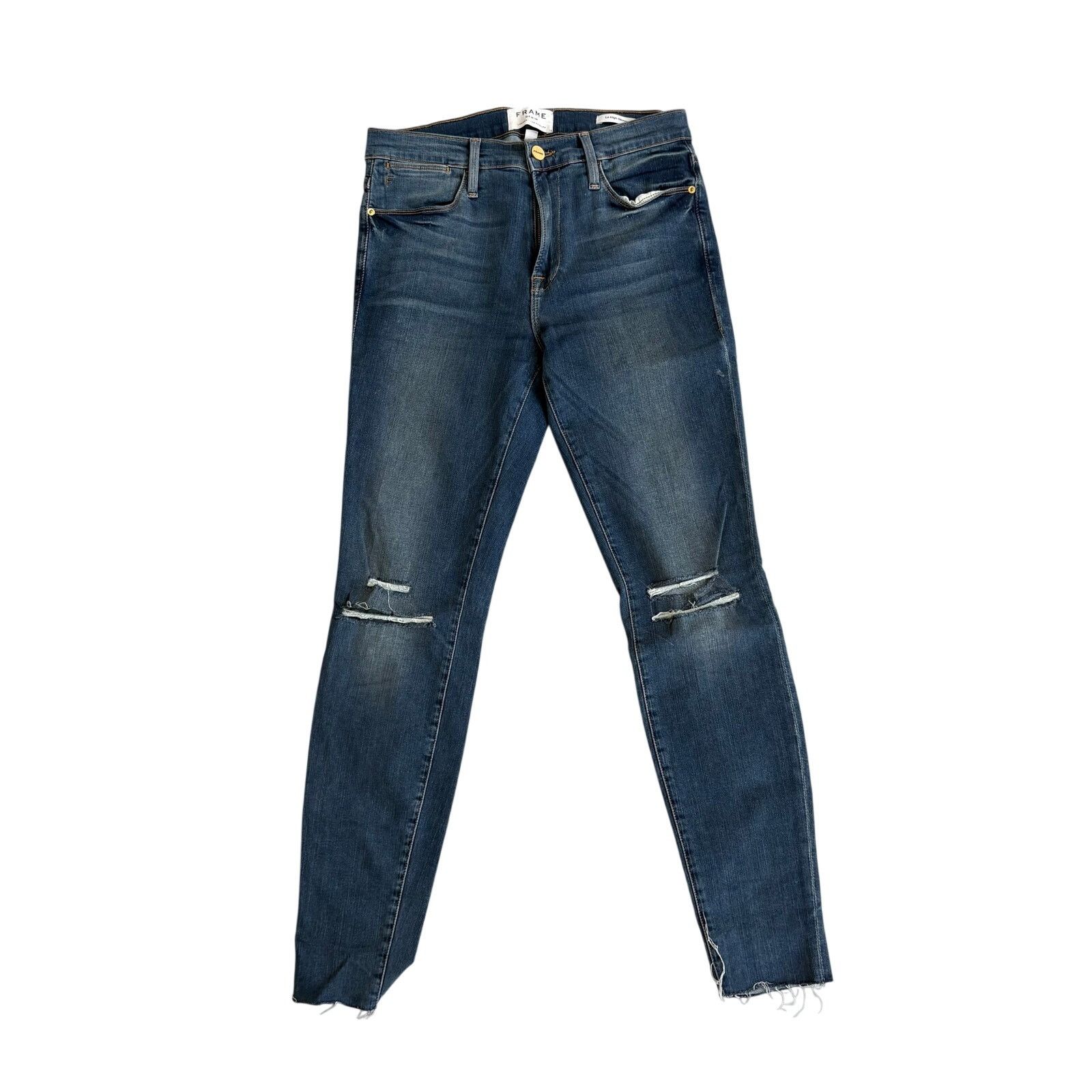 Frame Frame le monde blue denim Size 27" / US 4 / IT 40 - 1 Thumbnail