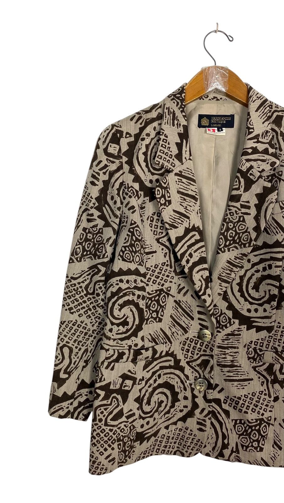 Hardy Amies Rare‼️ Vintage Hardy Amies Boutique Blazer Coat Made in Japan Size M / US 6-8 / IT 42-44 - 2 Thumbnail