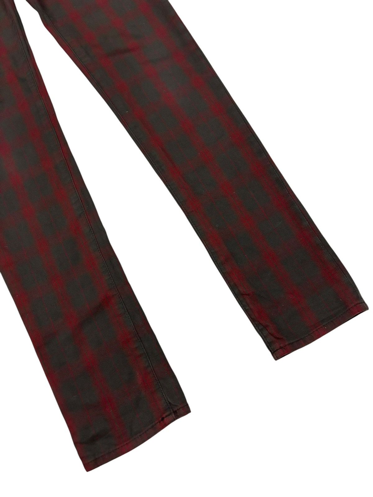 Hysteric Glamour × Japanese Brand × Seditionaries Bondage Punk Hysteric Glamour Plaid Skinny Jeans Size US 30 / EU 46 - 4 Thumbnail