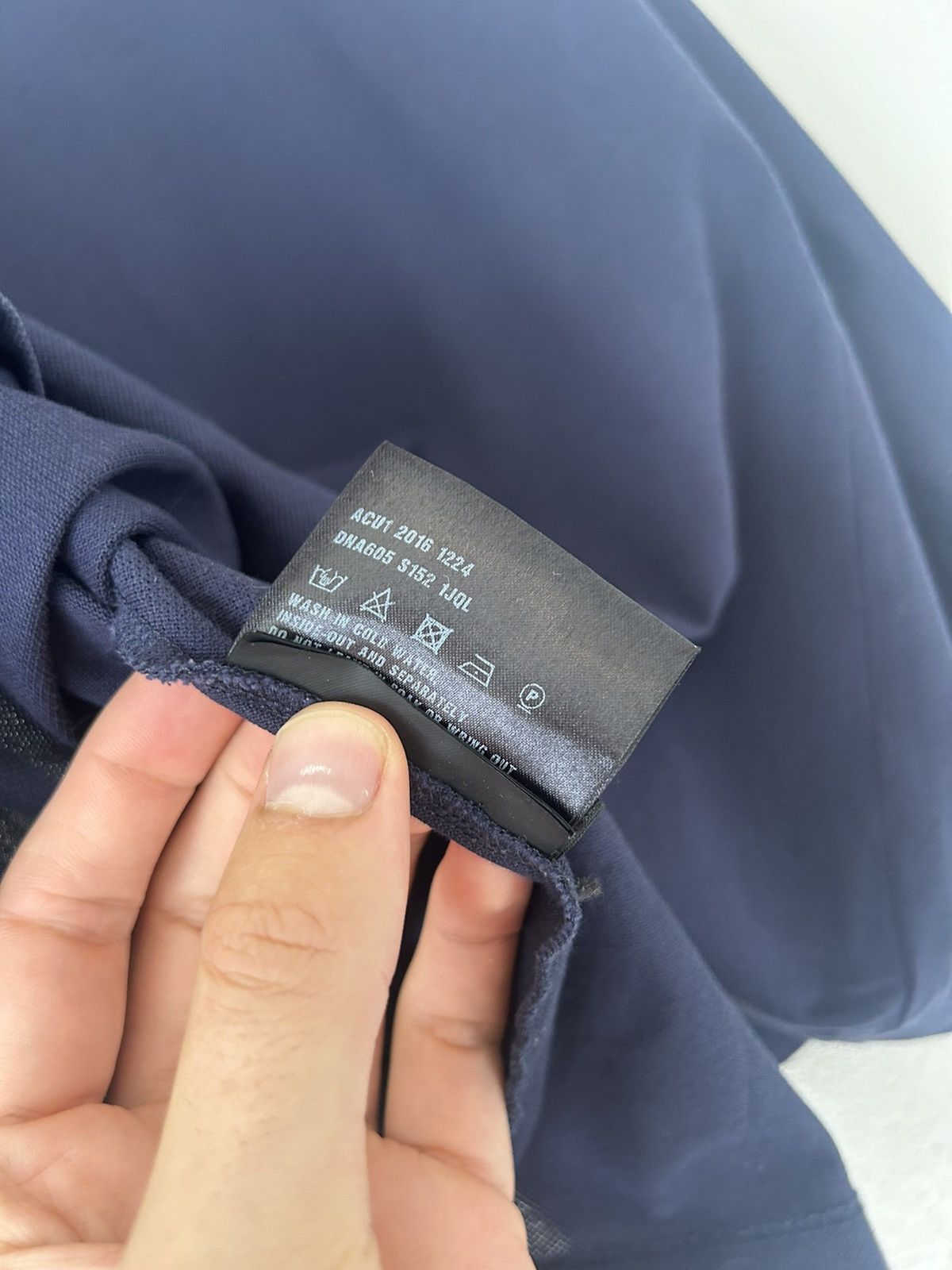 Prada Navy Longsleeve Polo Shirt Size US M / EU 48-50 / 2 - 10 Thumbnail