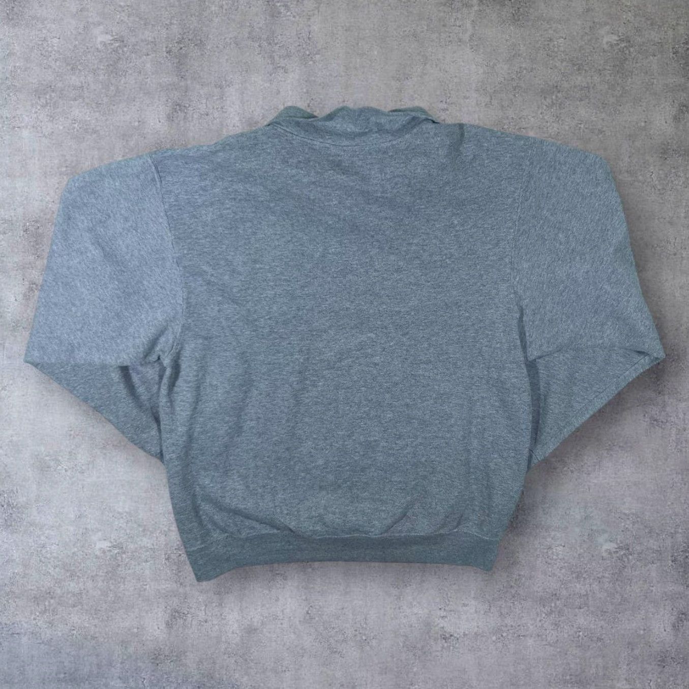 Jerzees Jerzees Brock University Embroidered Grey 1/4 Zip Pullover Sweatshirt L Mens Size US L / EU 52-54 / 3 - 2 Thumbnail
