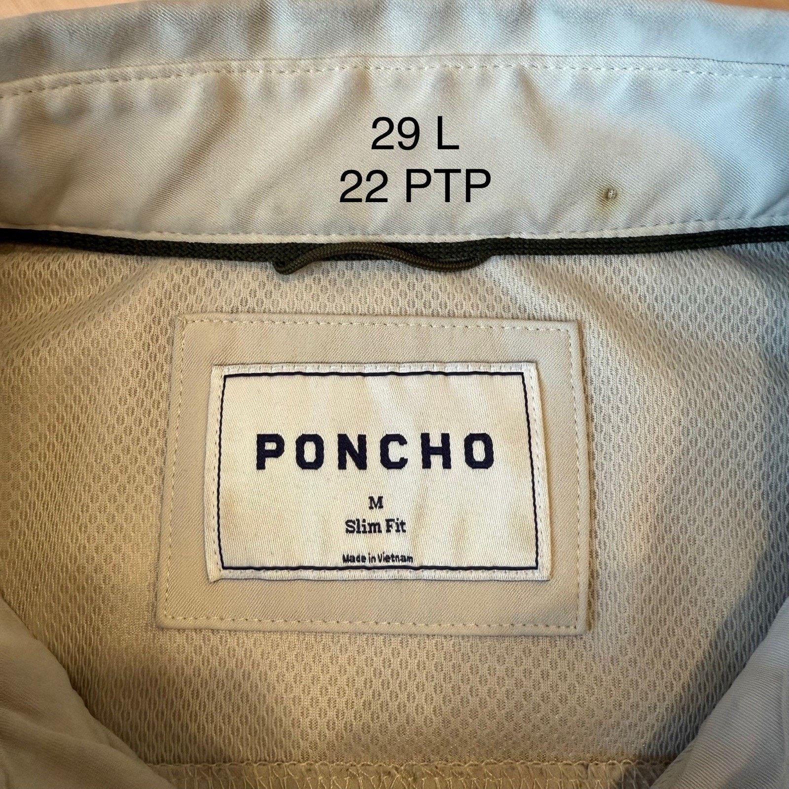 Arc'teryx Poncho Snap Shirt M Slim Fit Beige Long Sleeve Button Up Size US M / EU 48-50 / 2 - 7 Thumbnail
