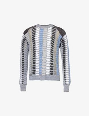 Vivienne Westwood o1f1d3z0525 Marcel Sweater in Multicolor Size US XL / EU 56 / 4 - 1 Thumbnail