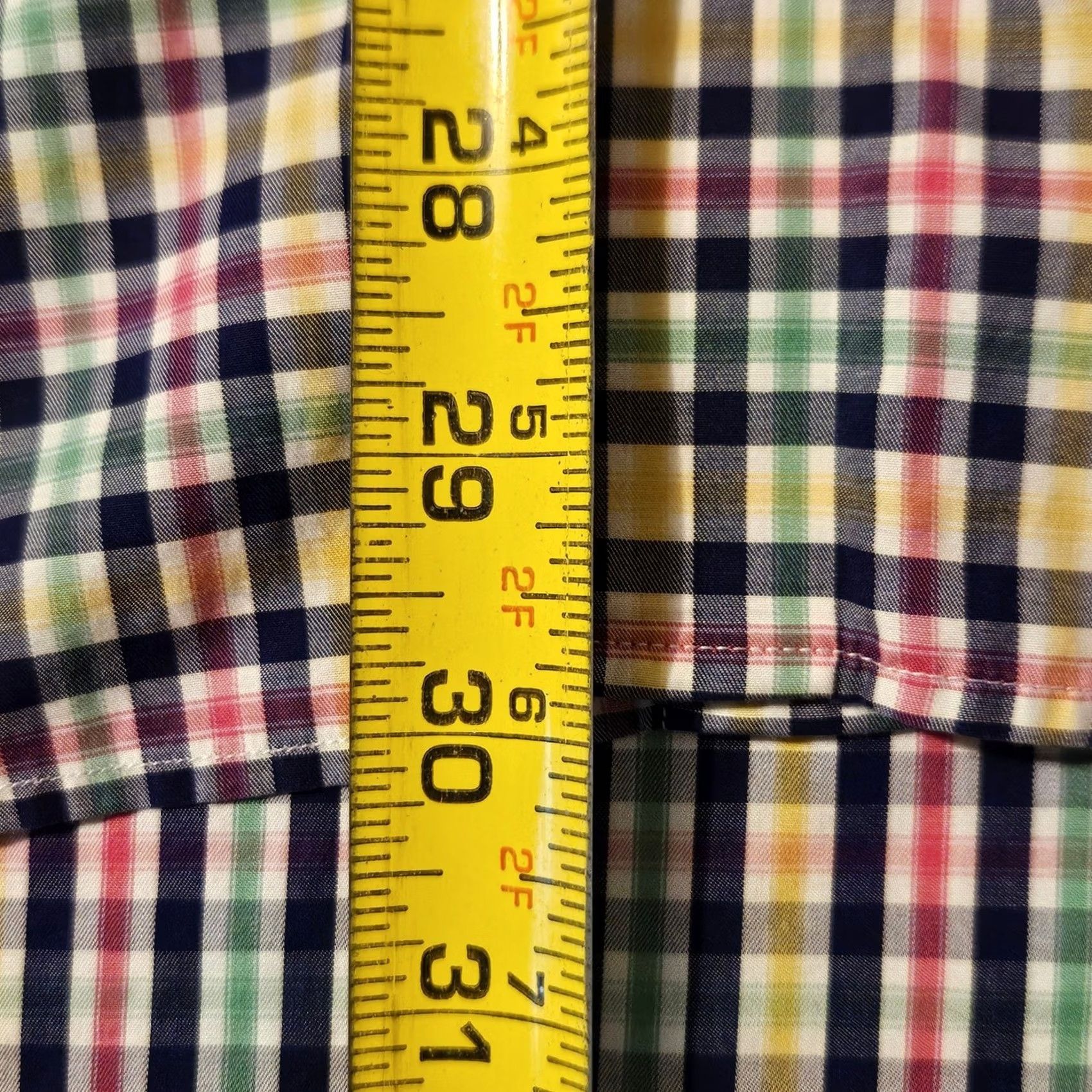 Eton Eton Shirt Men 42 16.5 Checkered Plaid Cotton Long Sleeve Contemporary Fit White Blue Green Men Size US XL / EU 56 / 4 - 5 Thumbnail
