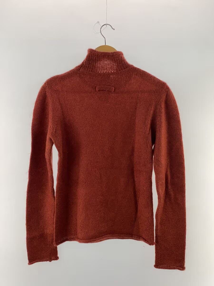 Jean Paul Gaultier Archive Raw Hem Mock Neck Knit Sweater Size US M / EU 48-50 / 2 - 2 Thumbnail