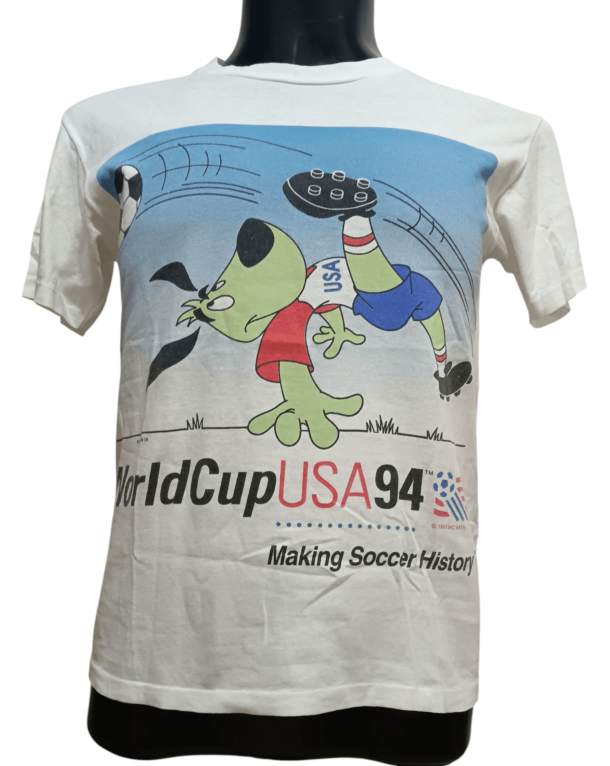 Vintage VINTAGE 90s USA FIFA WC SHIRT Size US S / EU 44-46 / 1 - 1 Thumbnail