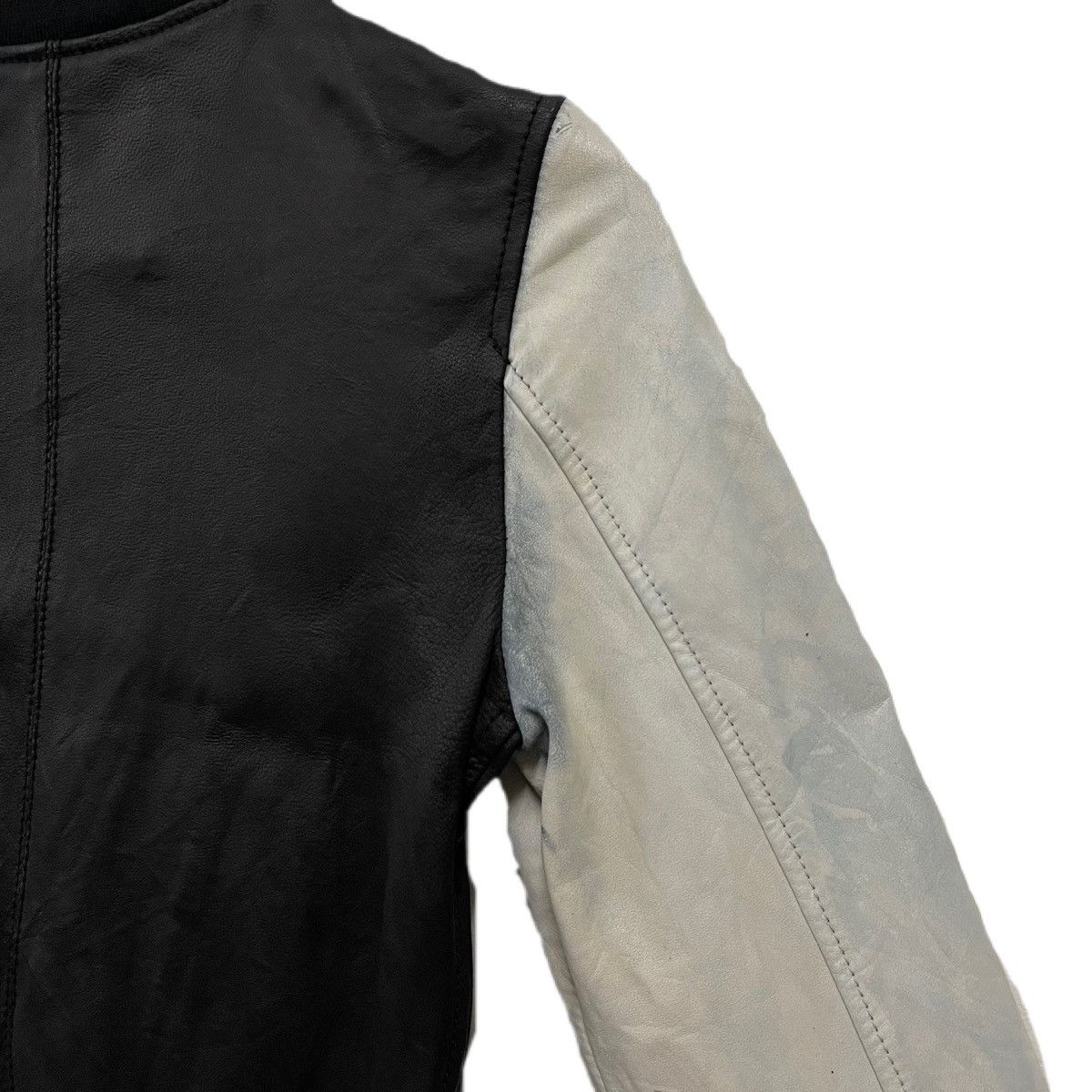 R13 R13 marimoto leather raglan varsity jacket Size XS / US 0-2 / IT 36-38 - 12 Thumbnail