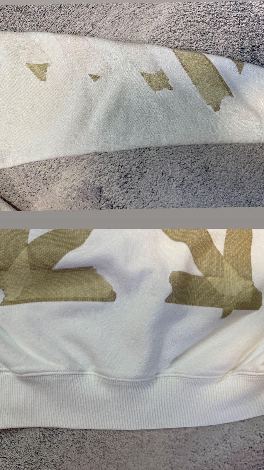 Off-White Off-White Tape Diag Arrows Hoodie White Beige Men S Portugal Size US S / EU 44-46 / 1 - 21 Thumbnail