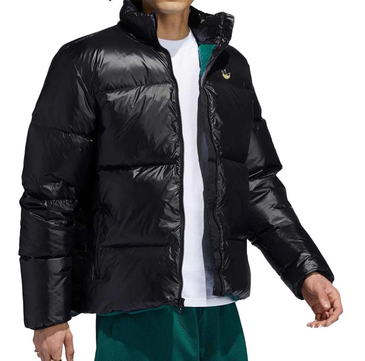 Adidas ADIDAS TYSHAWN PUFF JACKET Size US XL / EU 56 / 4 - 2 Thumbnail