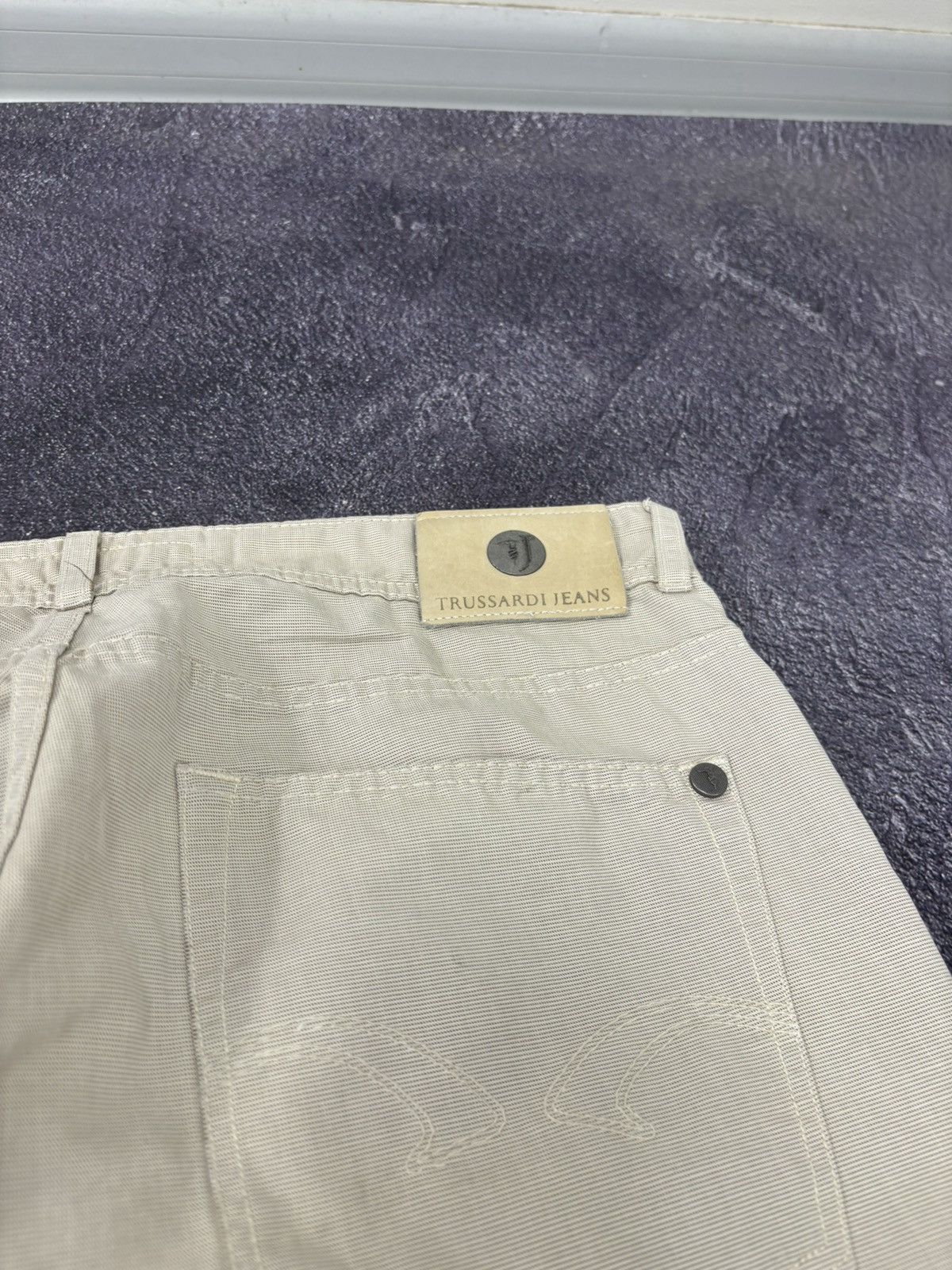 Trussardi × Vintage Vintage Trussardi Men’s Slim Straight Fit Luxury Pants Jeans Size US 33 - 10 Thumbnail