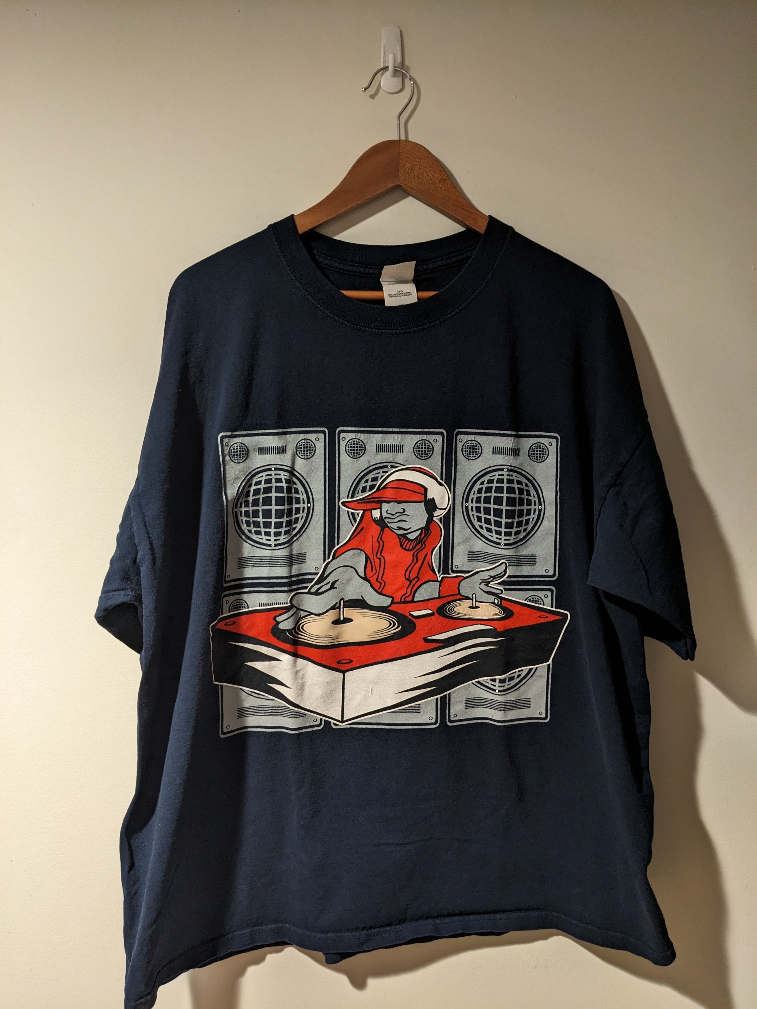 Ecko Unltd. × Vintage Vintage Y2K Ecko Unlimited School Hard Knock T-Shirt Size US XXL / EU 58 / 5 - 1 Thumbnail